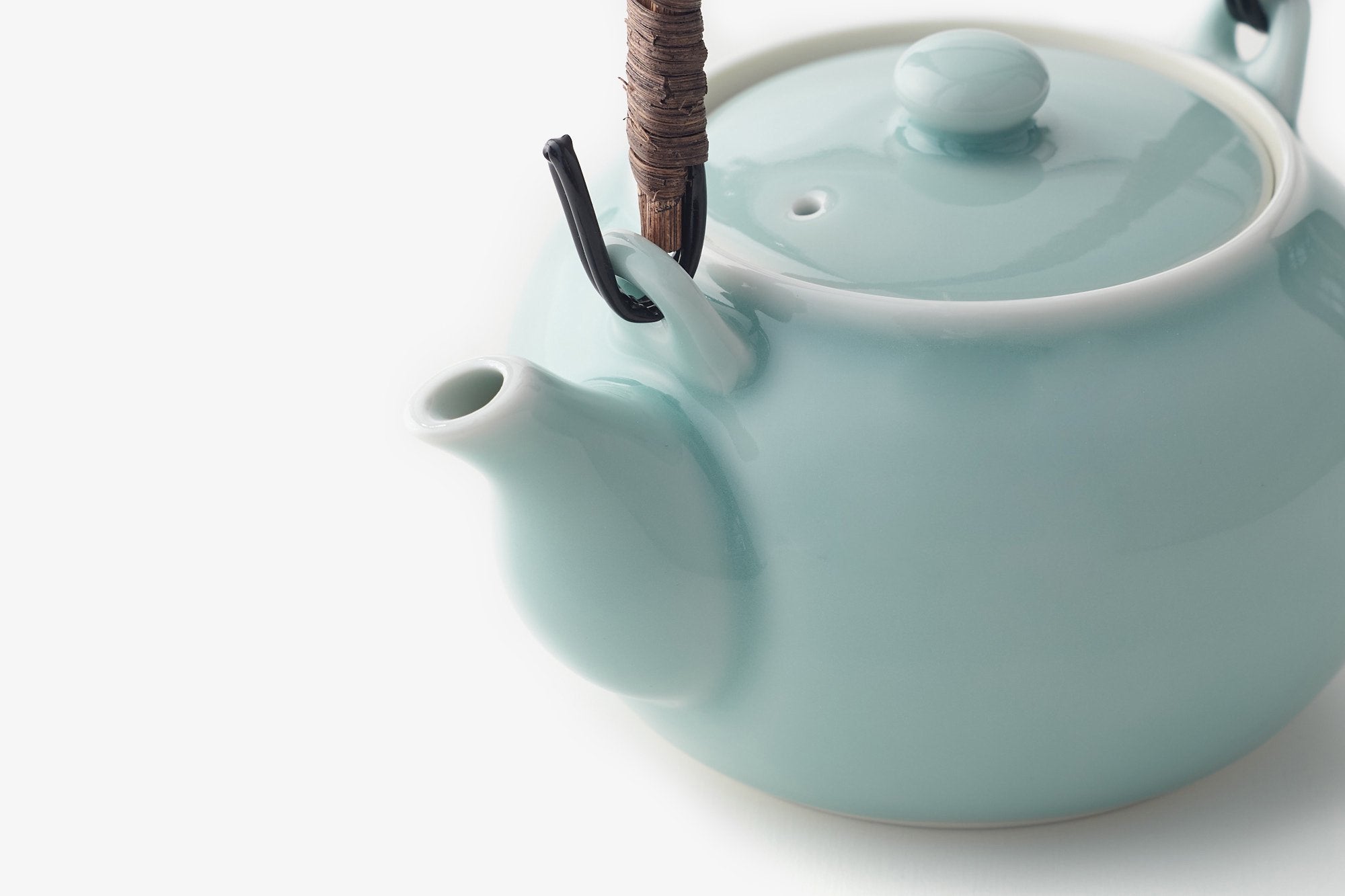 鍋島虎仙窯/土瓶/鍋島青磁 /乙なもの