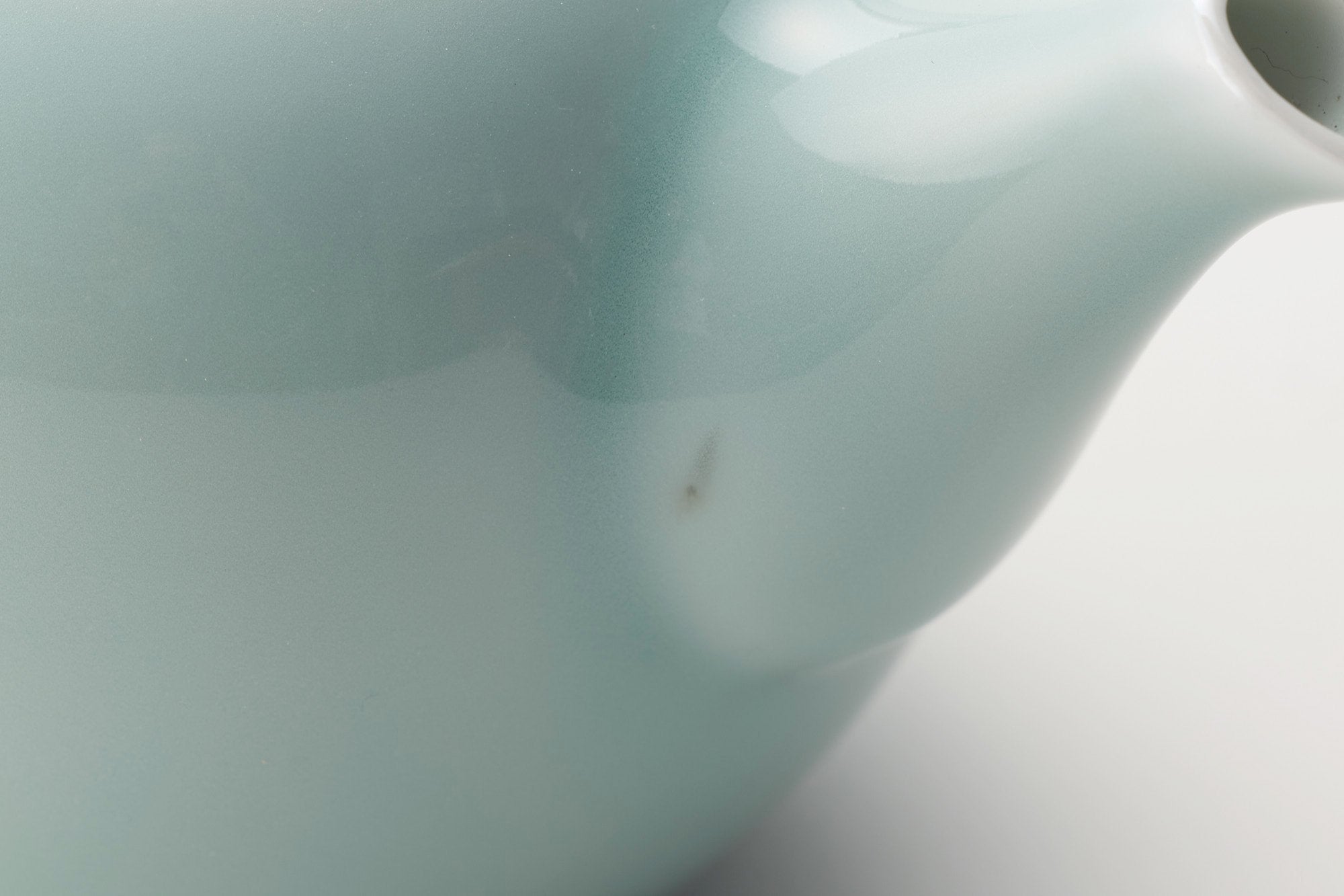 鍋島虎仙窯/土瓶/鍋島青磁 /乙なもの