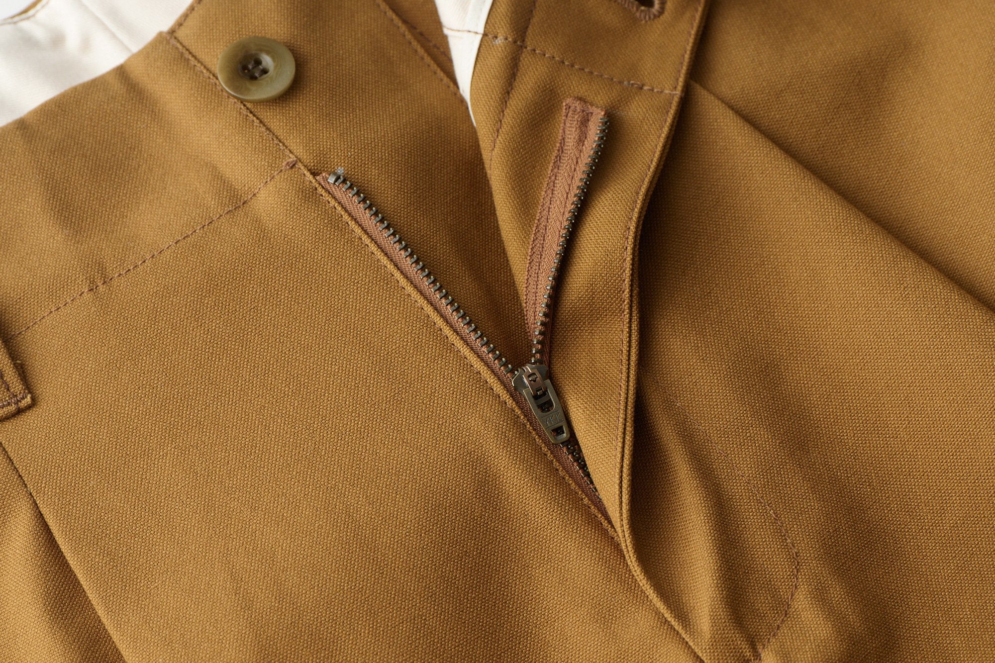 ASEEDONCLOUD/HW wide trousers/Duck Camel