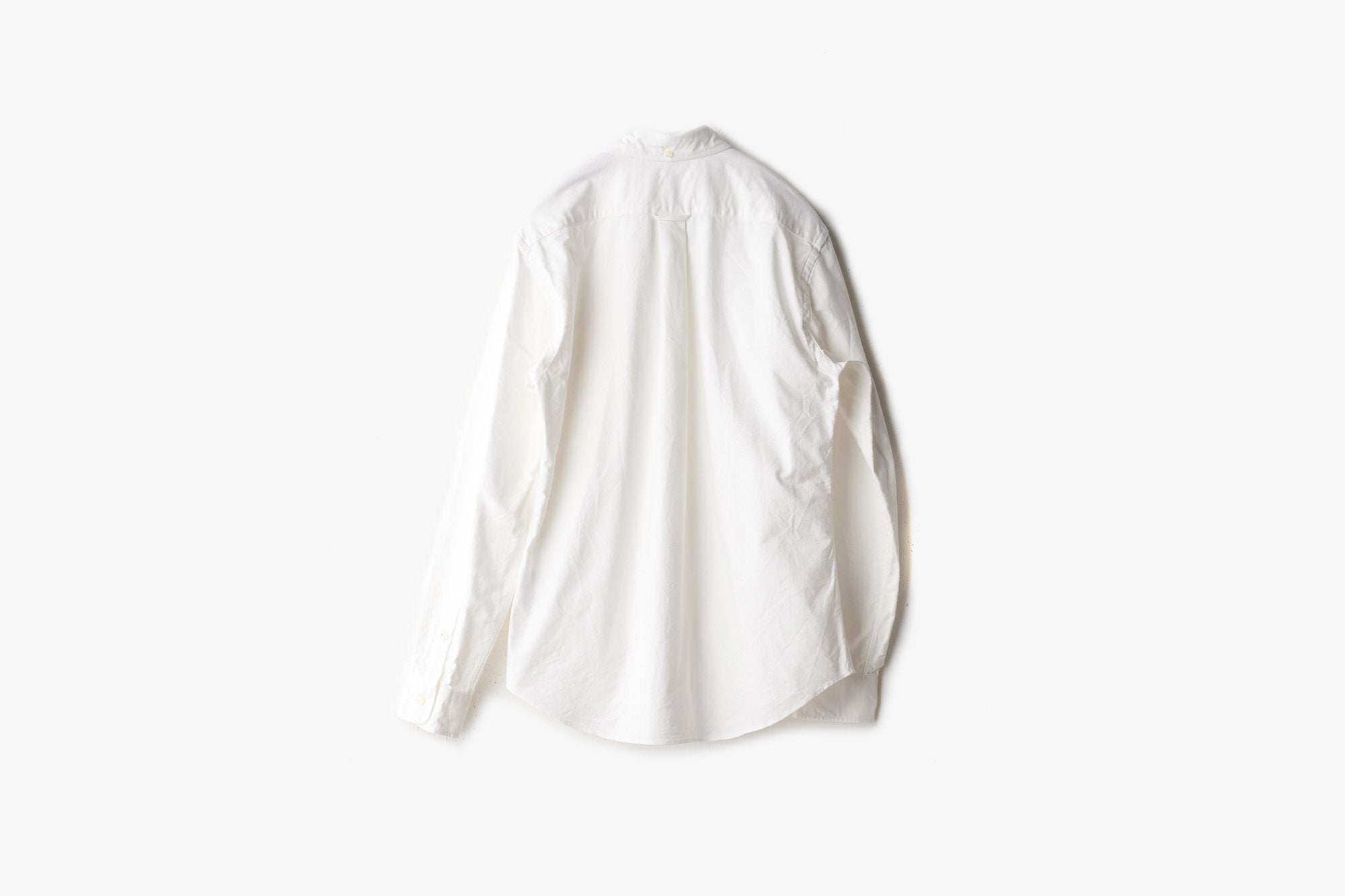 classico/h.b b.d.シャツorganic oxford/White