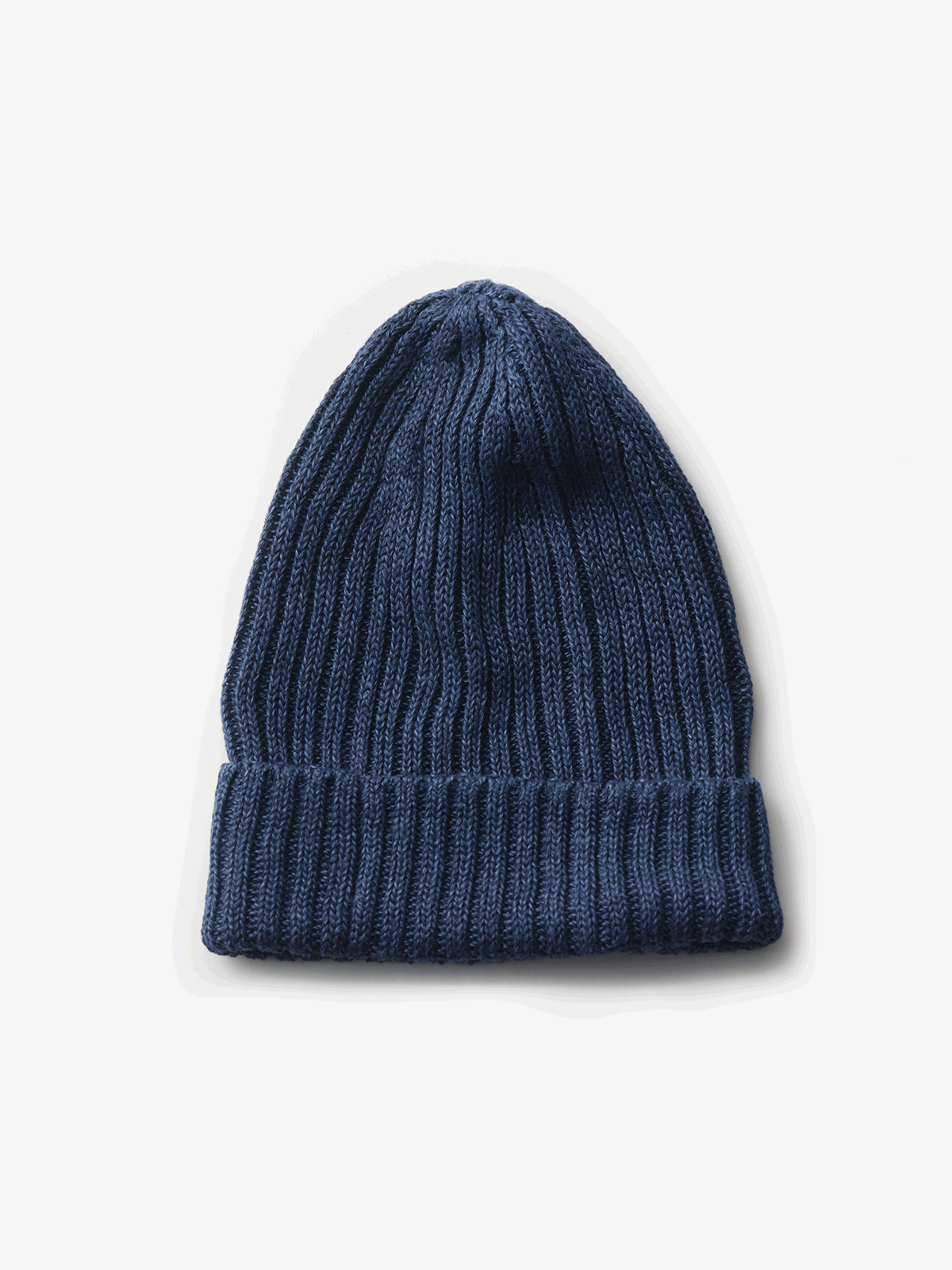 わざわざ/サラサラのリネンニット帽子