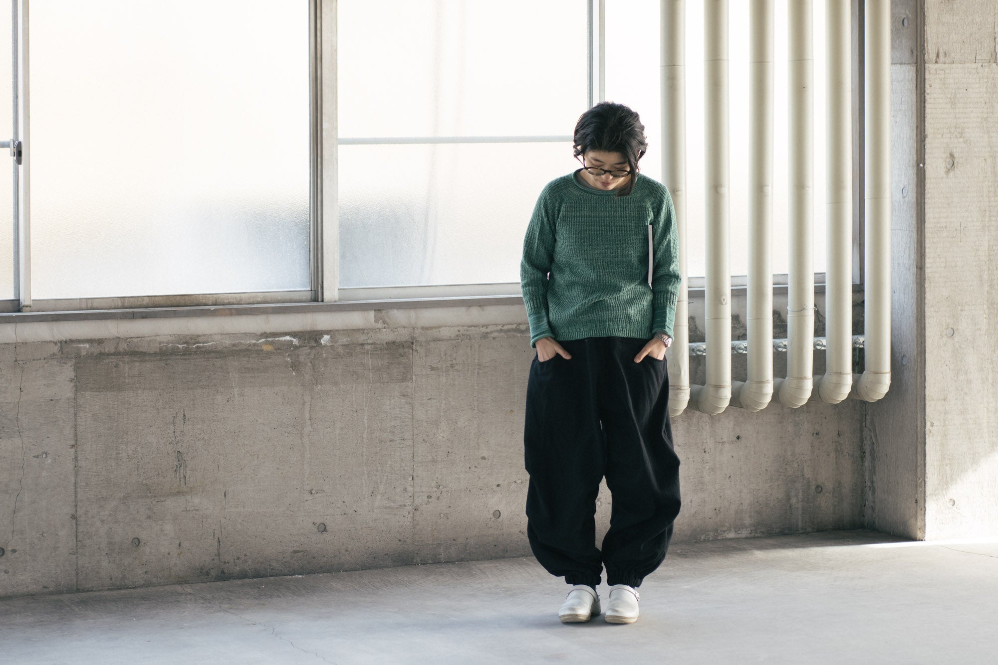 tamaki niime/nica pants futo/cotton