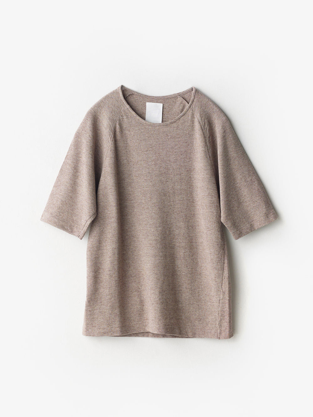 わざわざ/さらさら鹿の子 リネンTシャツ