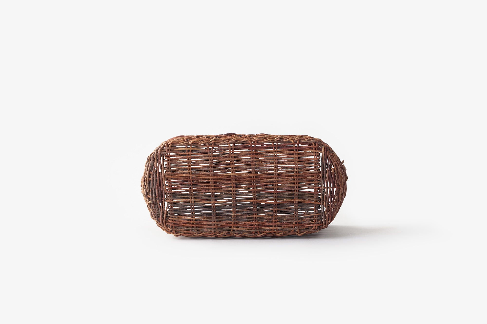 松野屋/あけび楕円1本手かご