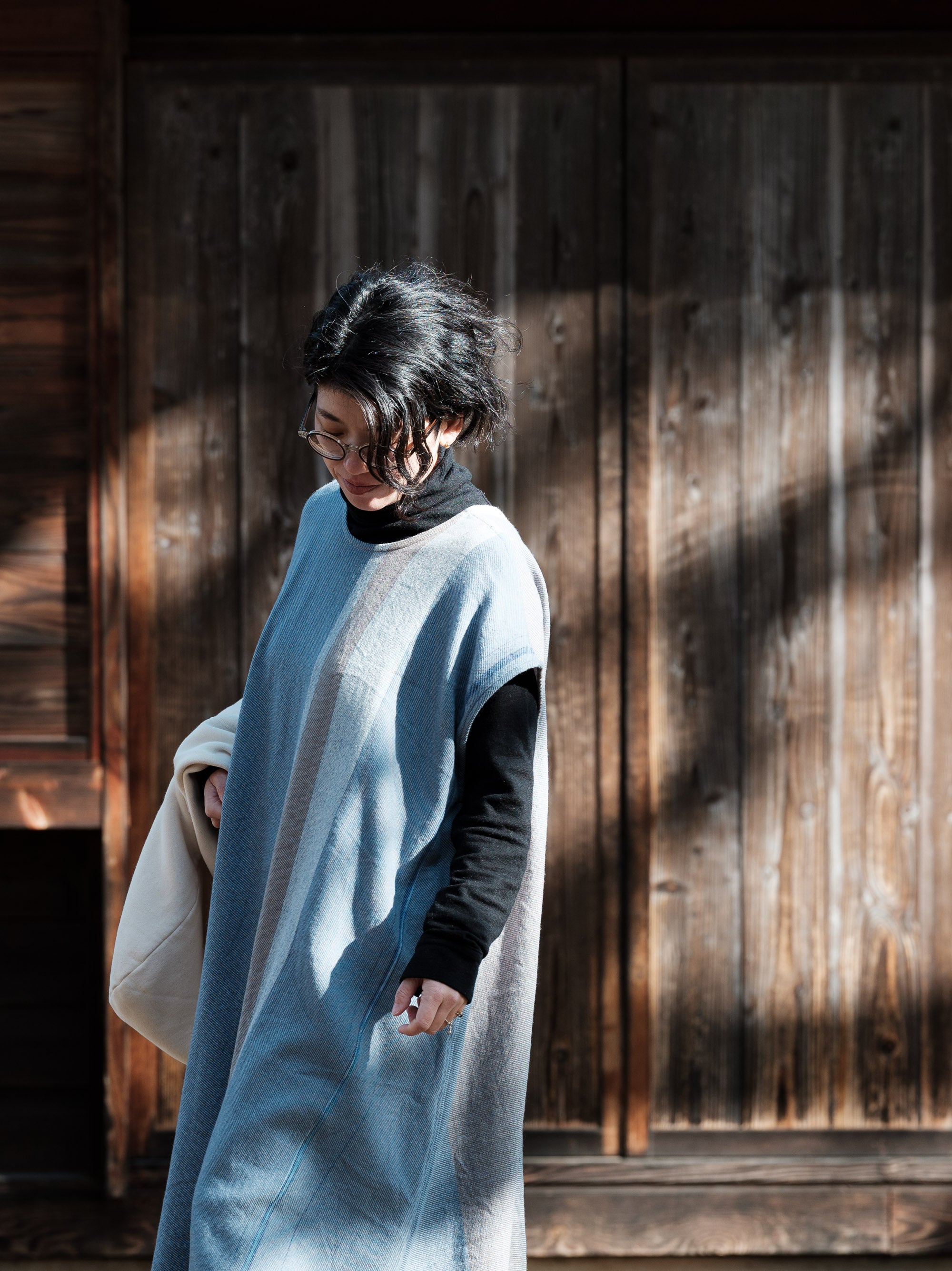 tamaki niime/fuwa-T long/wool