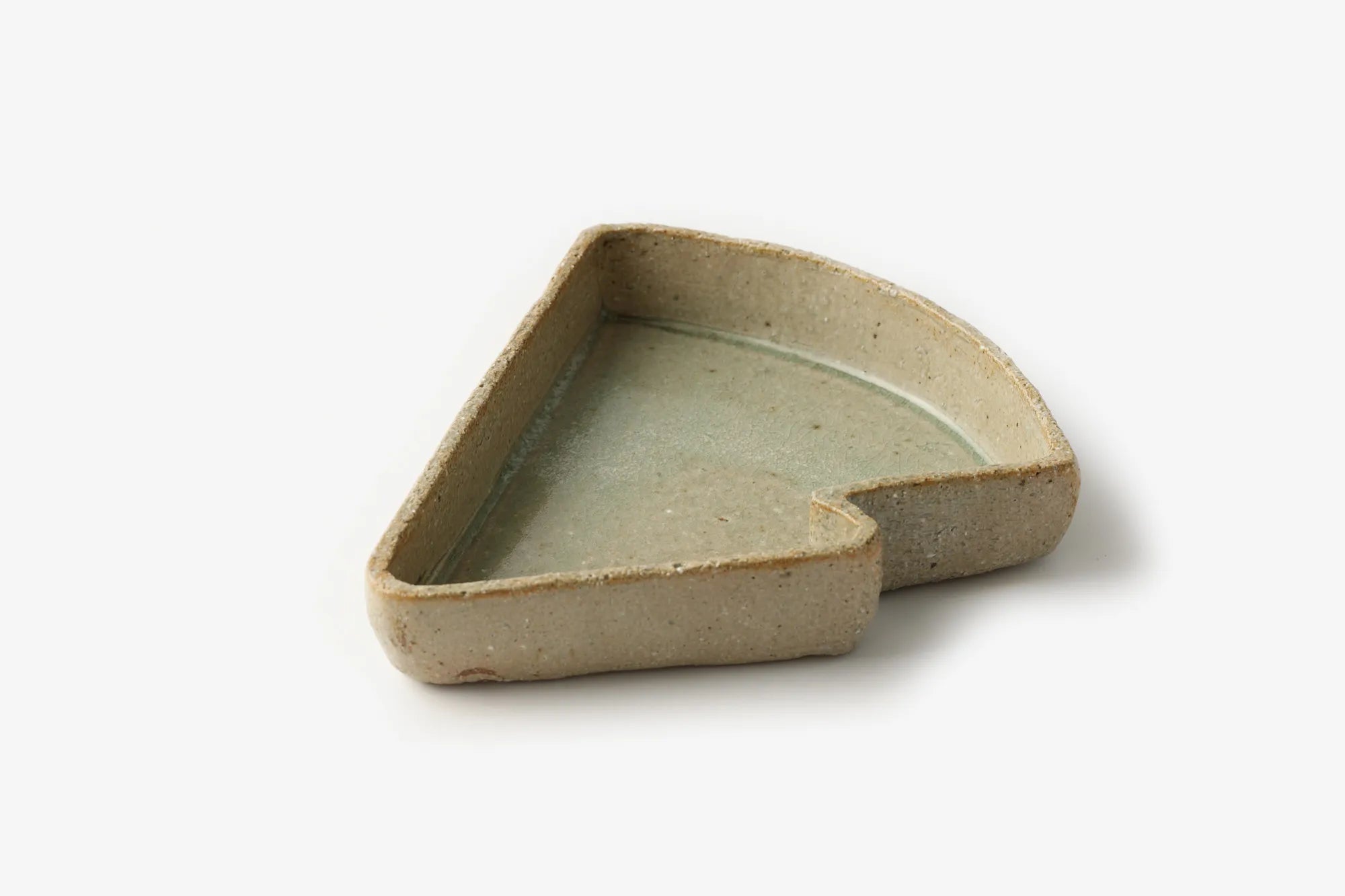 辰巳窯/扇鉢(とうめい釉)