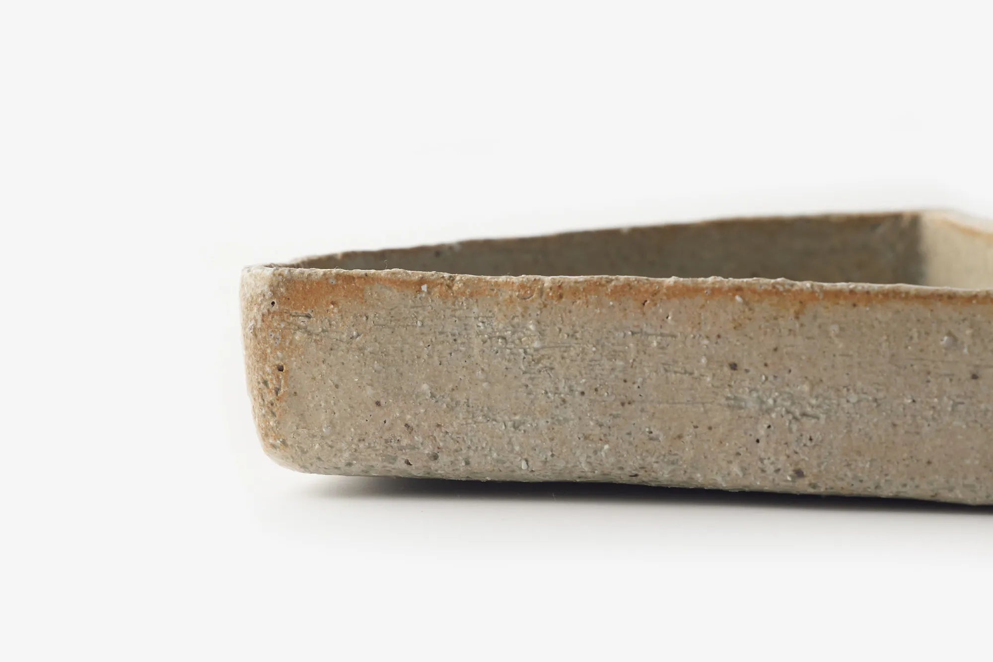 辰巳窯/扇鉢(とうめい釉)