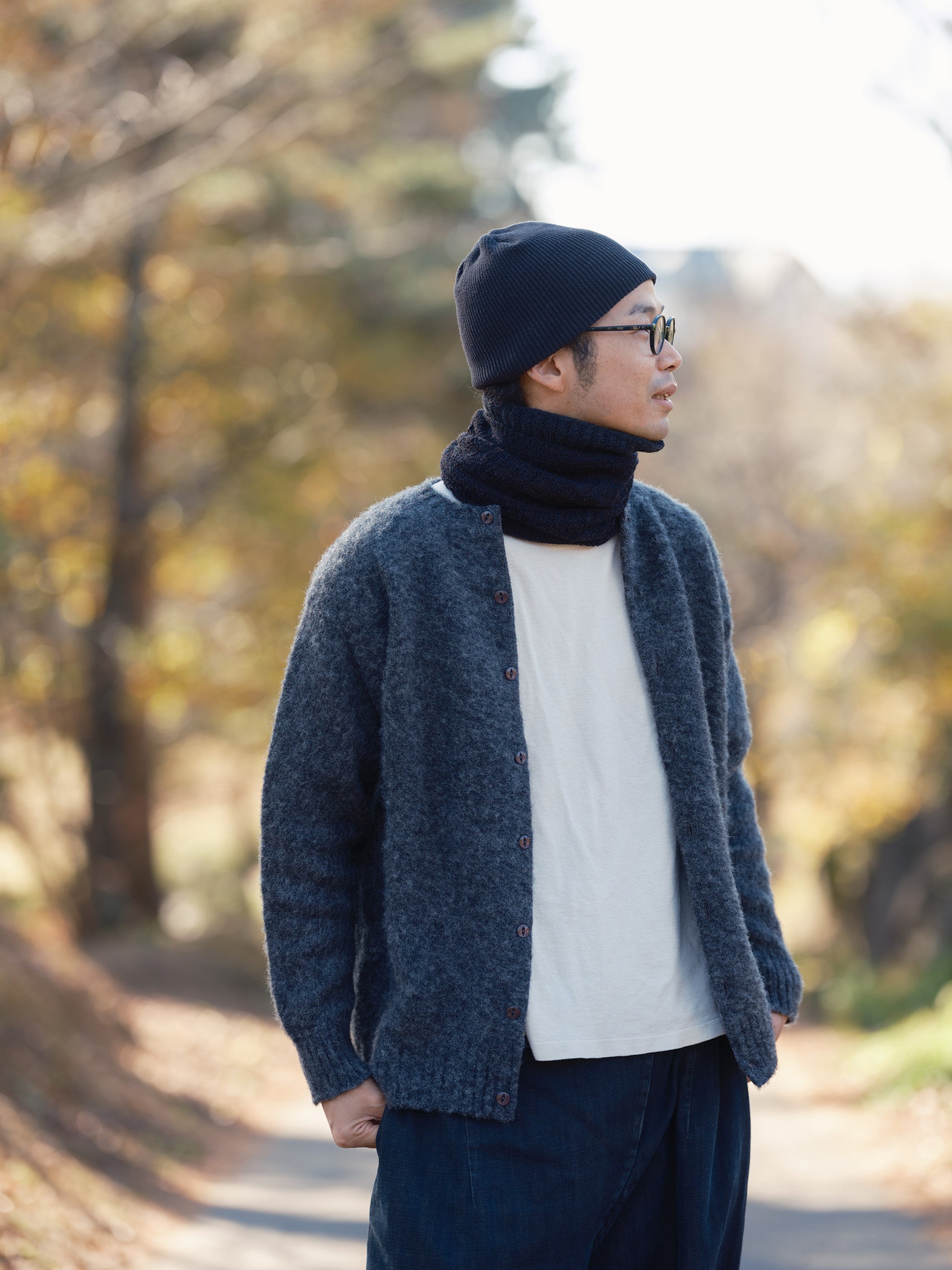 Shetland Woollen Co/カーディガン