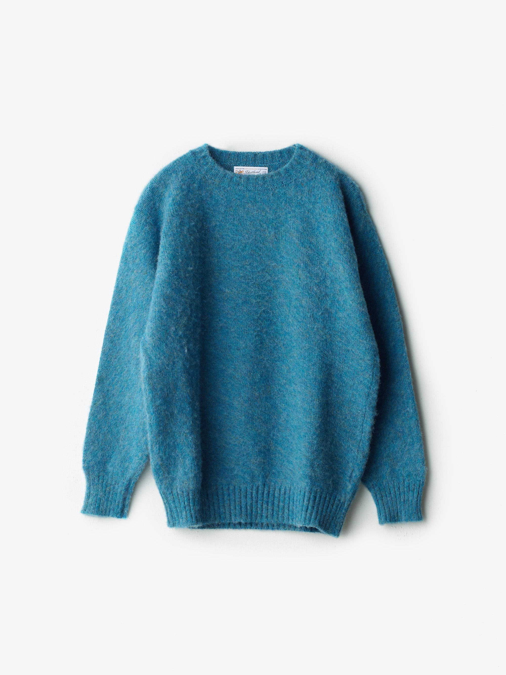 Shetland Woollen Co/クルーネック