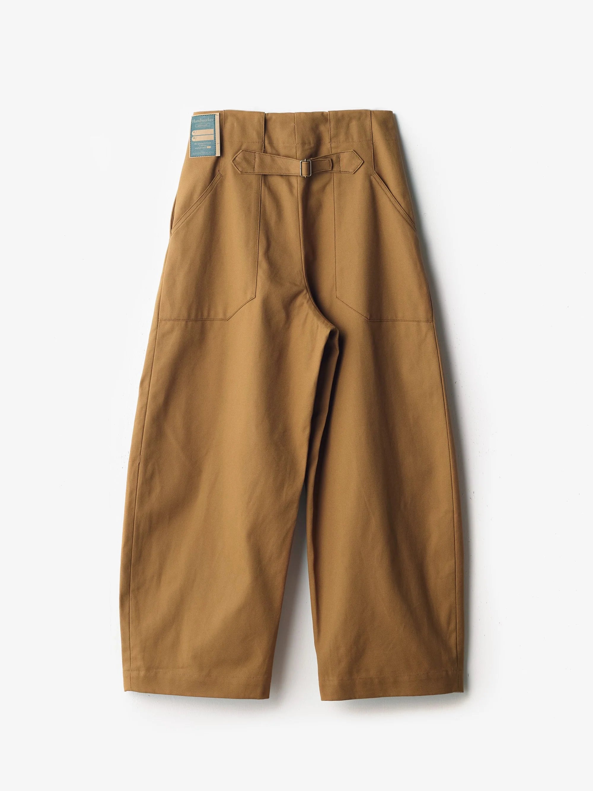 ASEEDONCLOUD/HW wide trousers/Duck Camel
