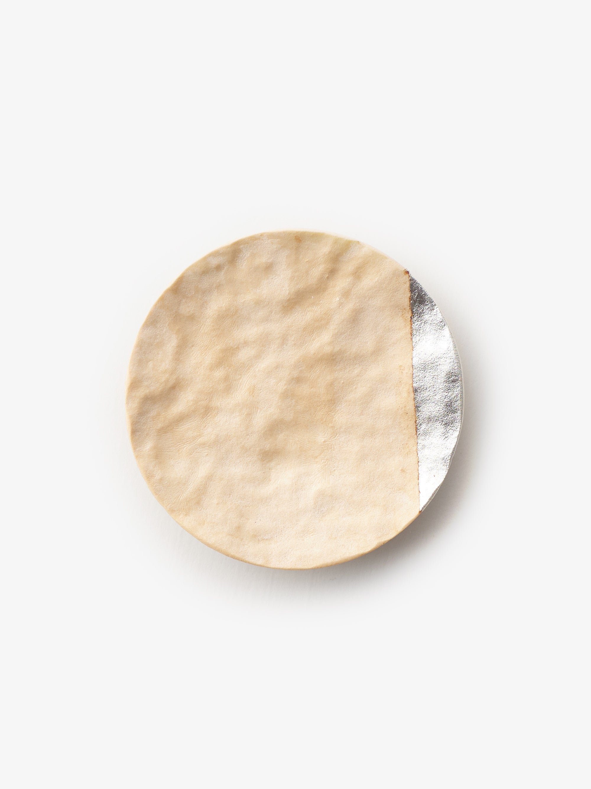 高野竹工/節ブローチ/箱入り/木地 金箔 漆 金箔