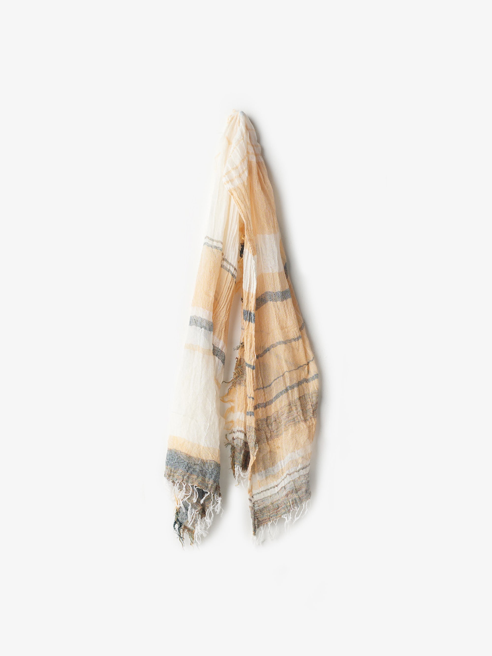 roots shawl MIDDLE cotton|tamaki niime 玉木新雌