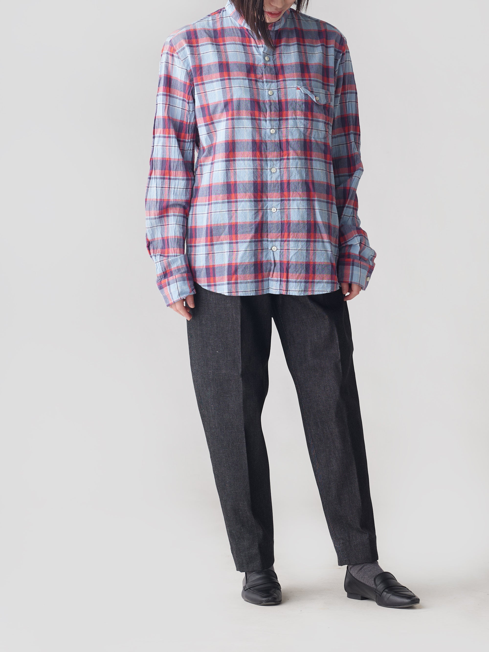 ASEEDONCLOUD/HW slacks Black Denim