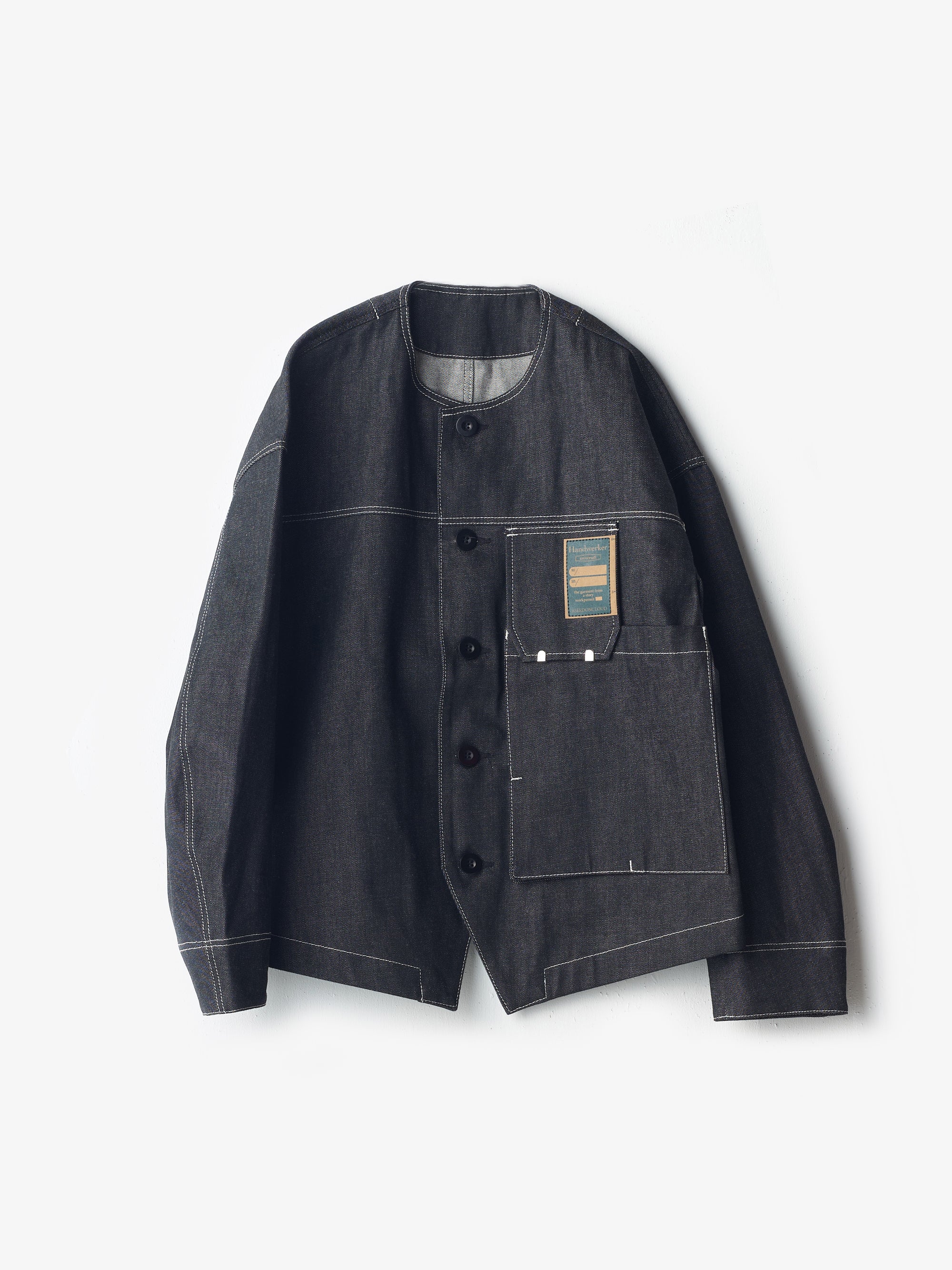 ASEEDONCLOUD/HW blouson/Black Denim