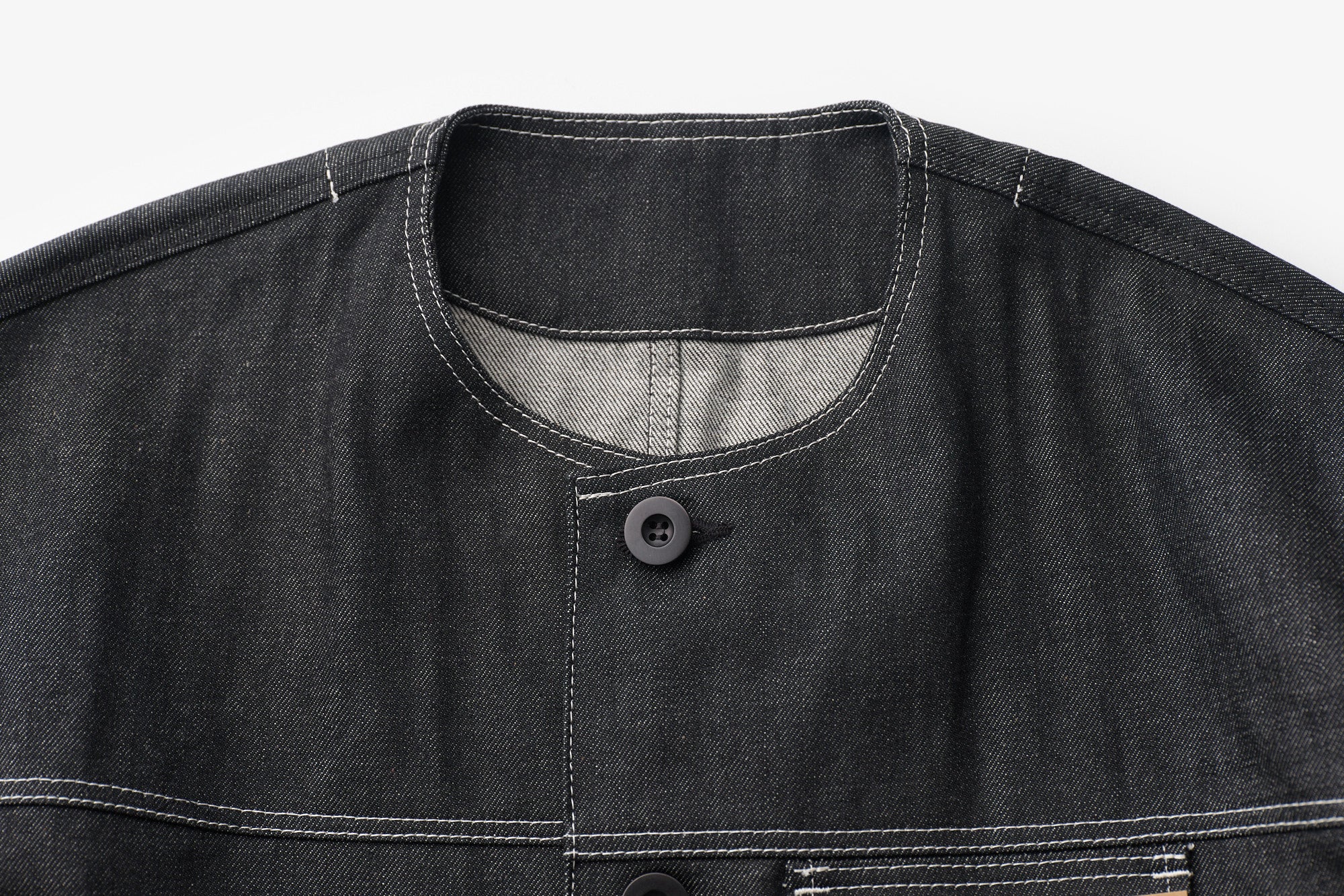 ASEEDONCLOUD/HW blouson/Black Denim
