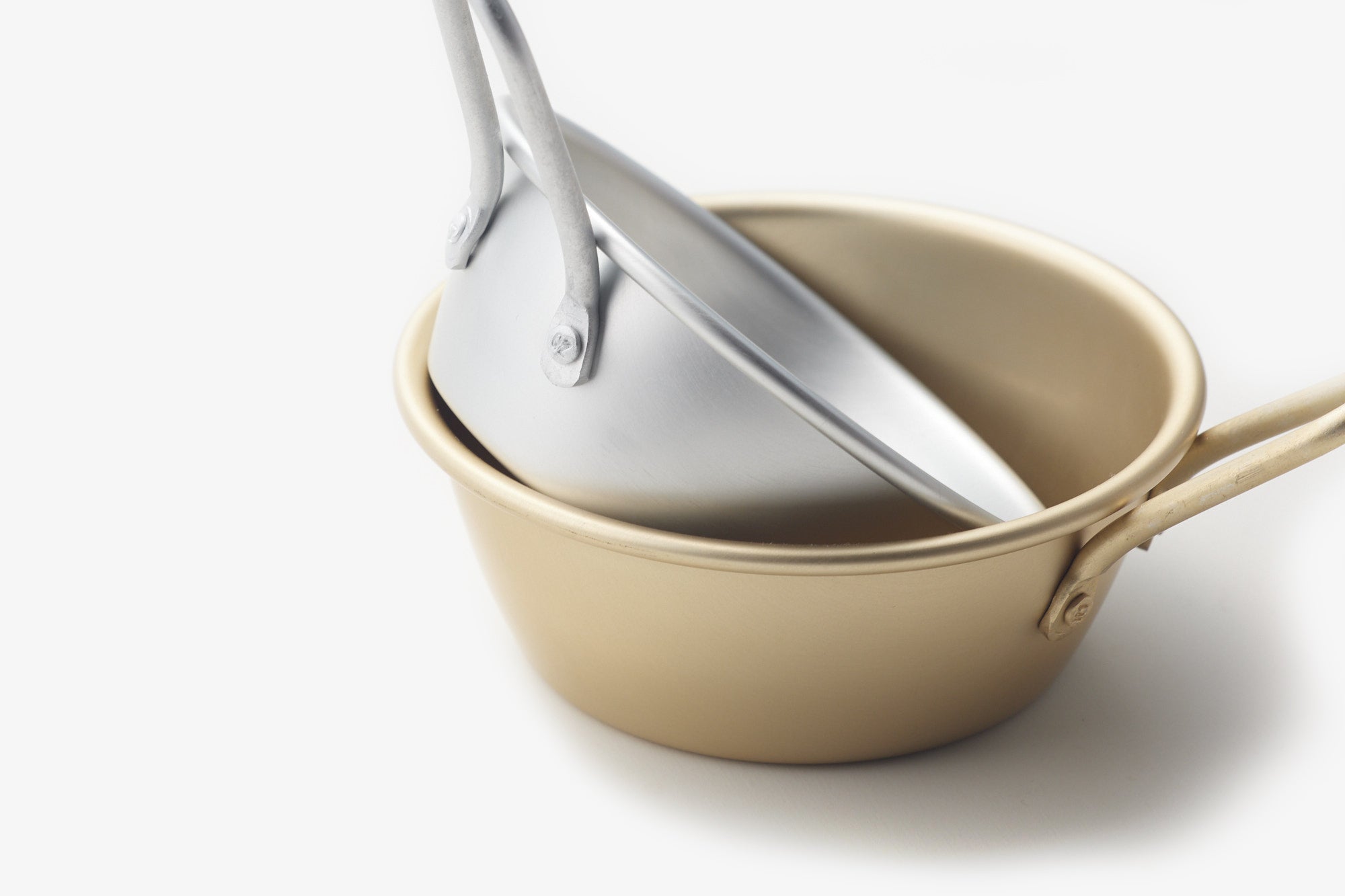 松野屋/アルマイト手付マッコリコップ