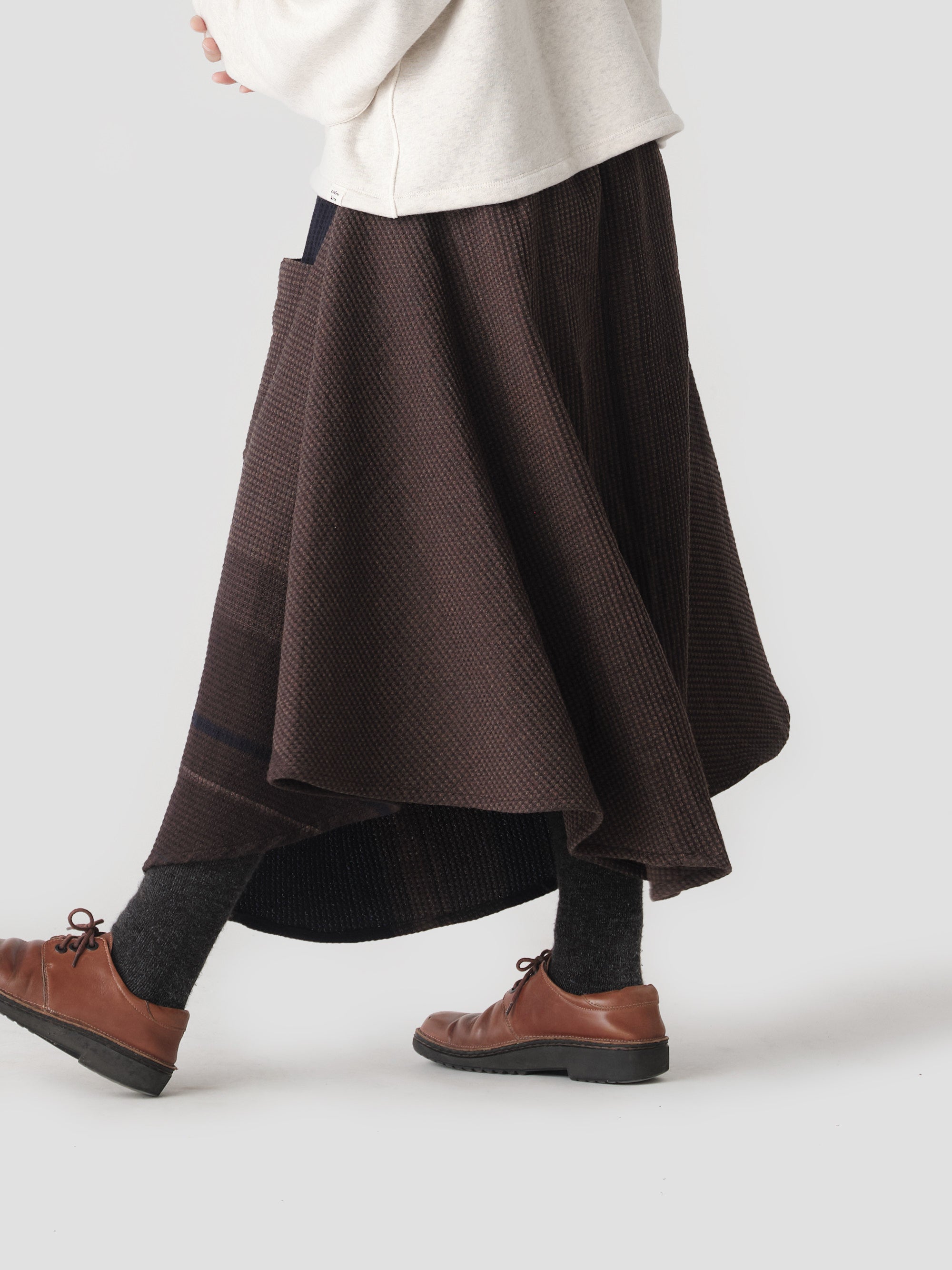 tamaki niime/chotan skirt/wool