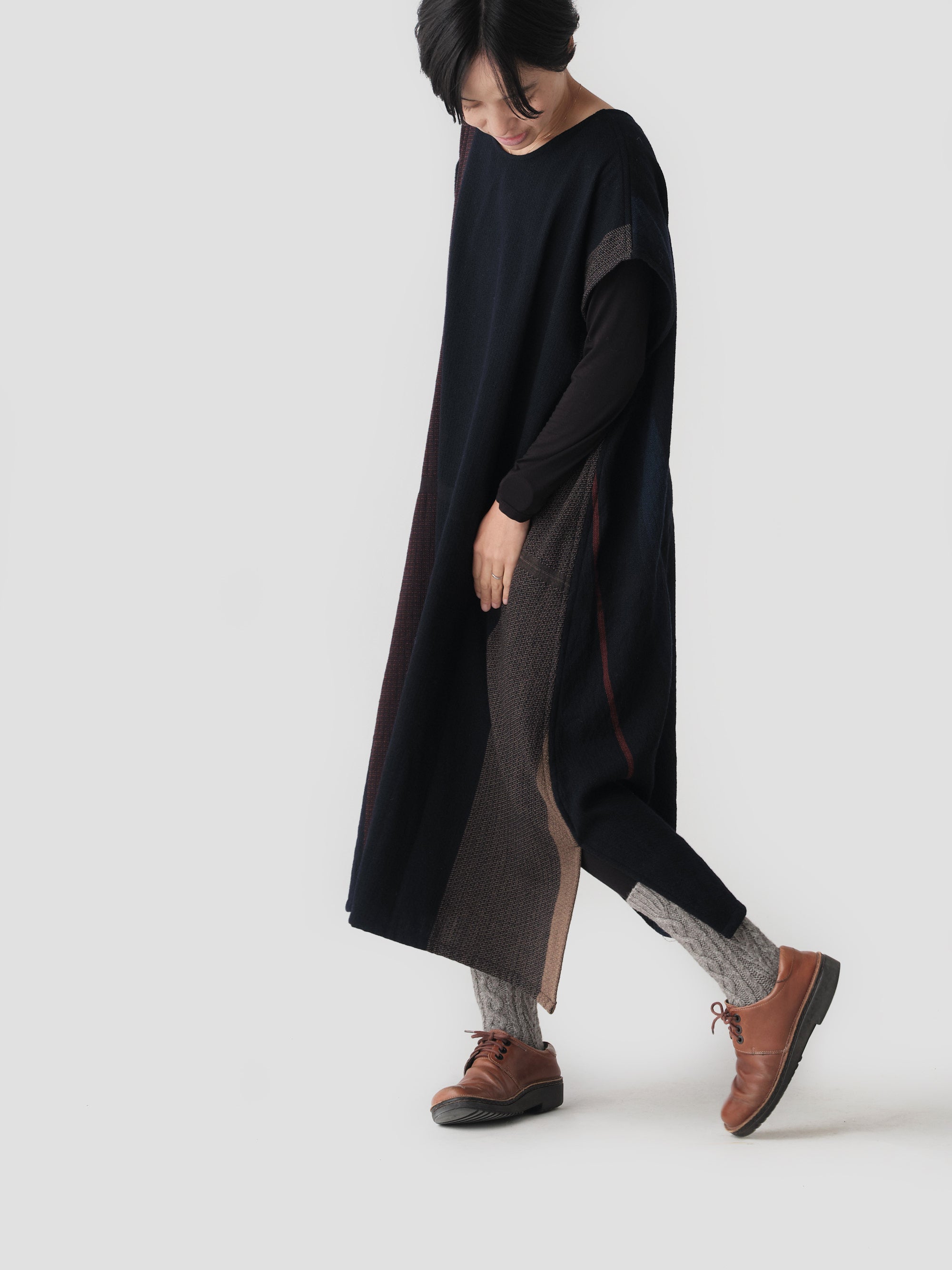 tamaki niime/fuwa-T long/wool