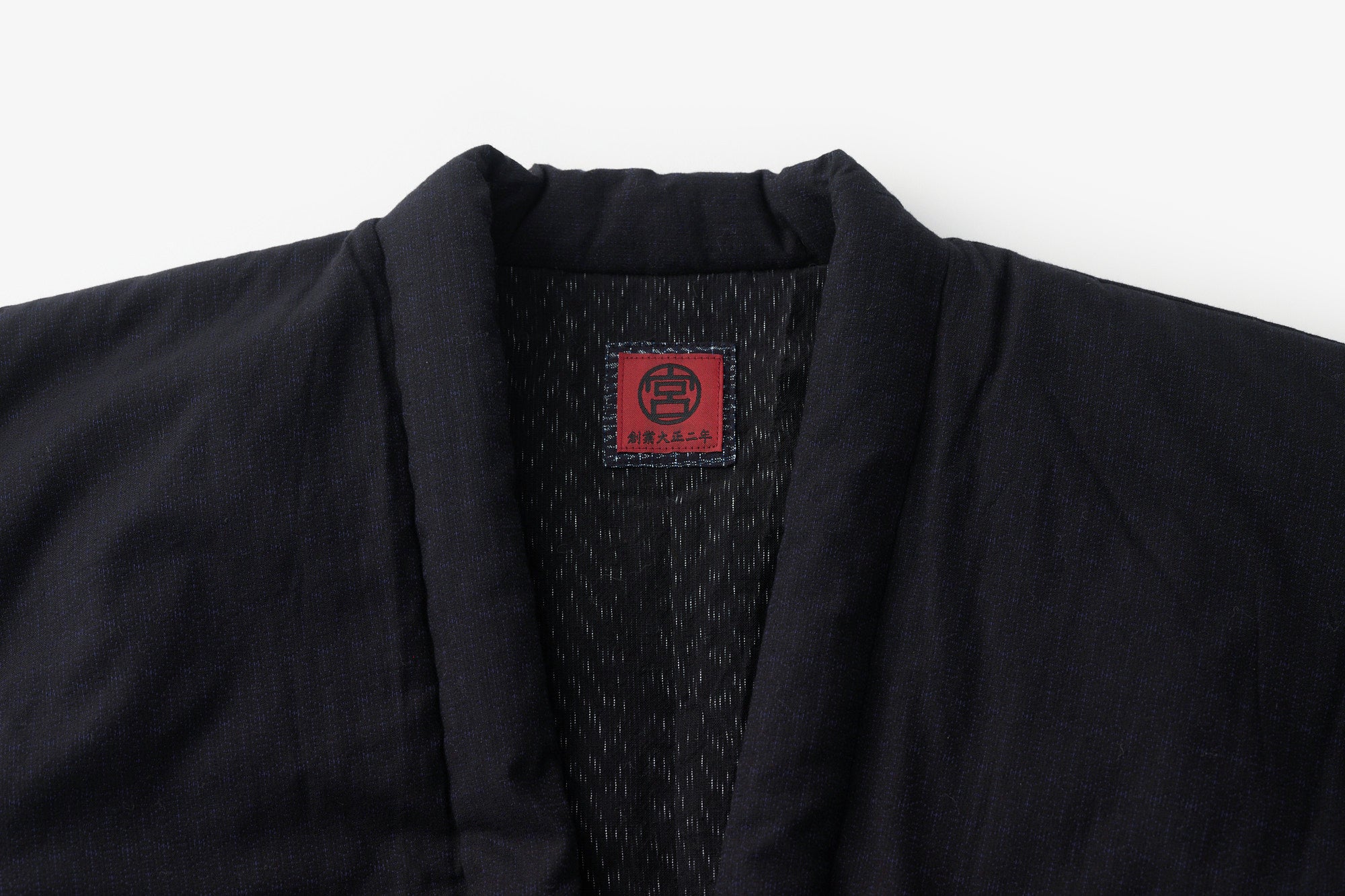 宮田織物/麻の葉袢天