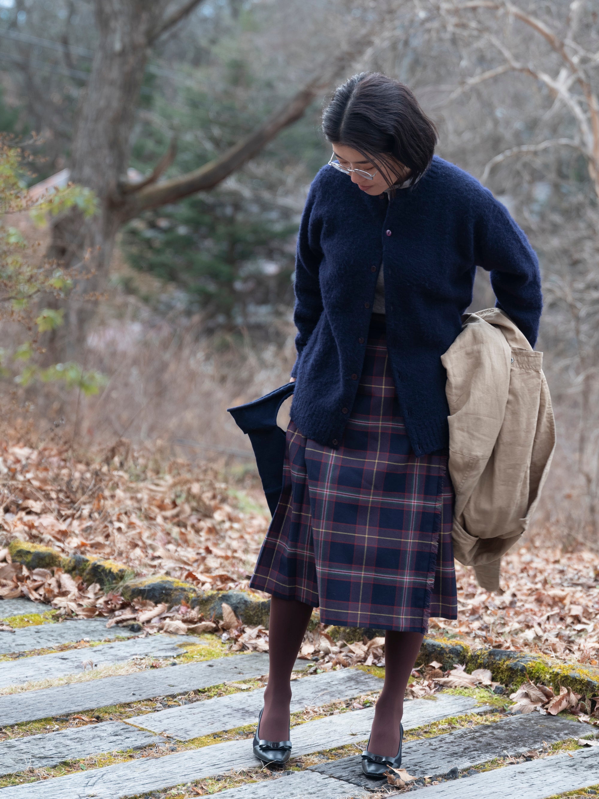 Shetland Woollen Co/カーディガン