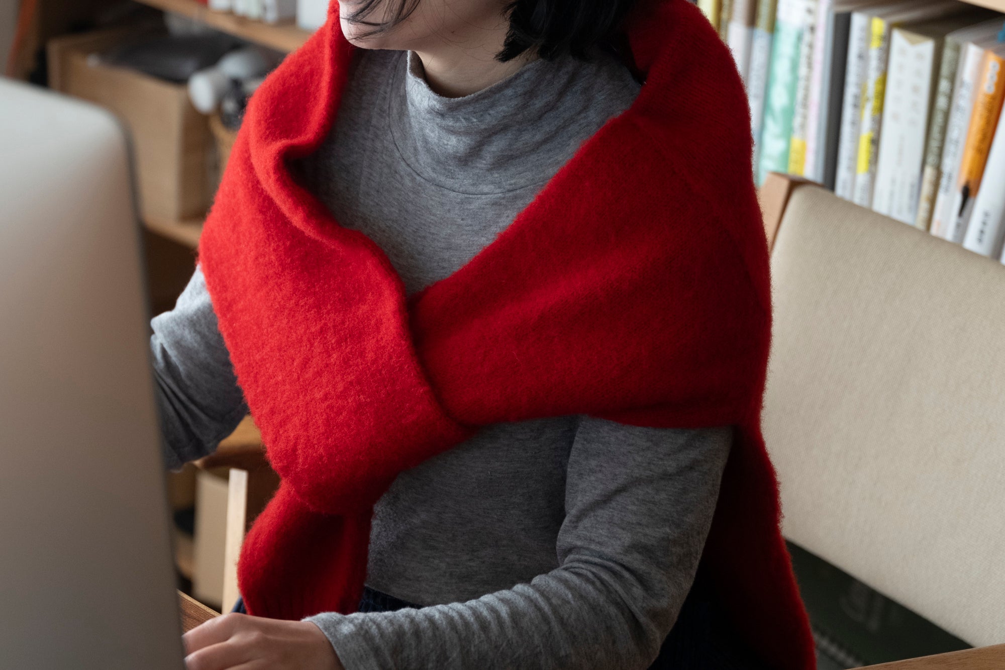 Shetland Woollen Co/クルーネック