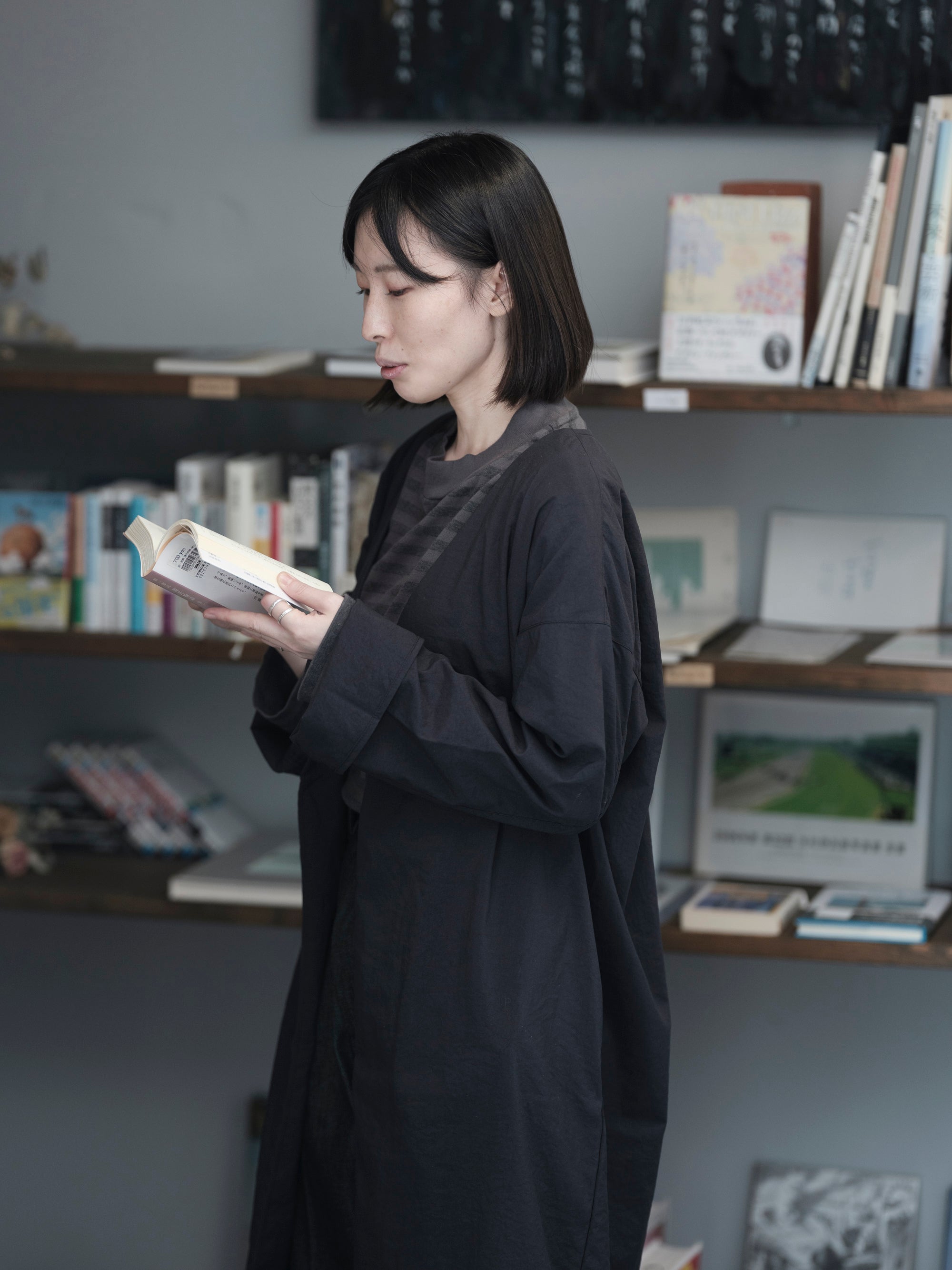 MUYA/ナイロン リバリーコート