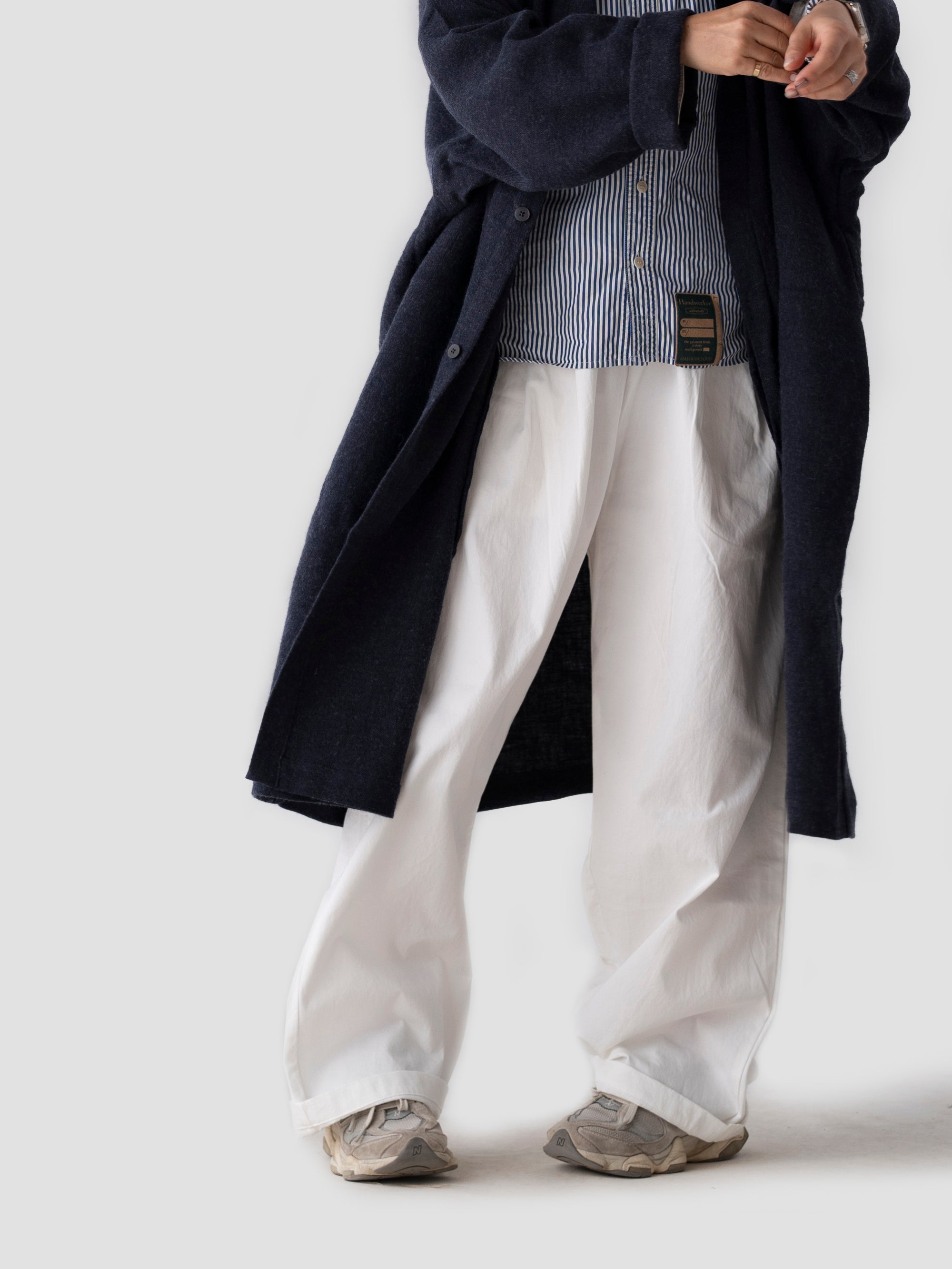 MUYA/リラックス/セミワイドパンツ