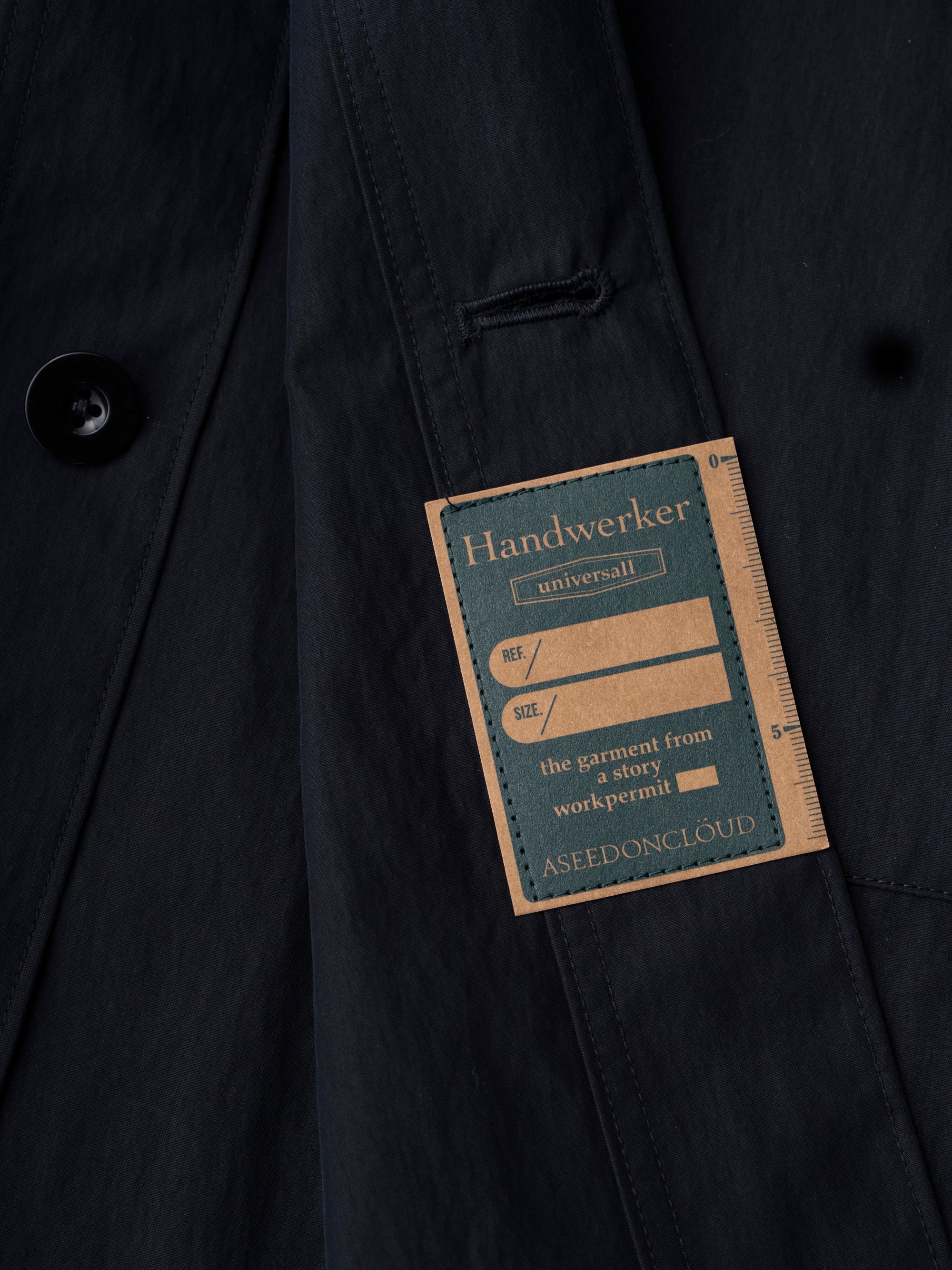 ASEEDONCLOUD/HW/overcoat/Cotton nylon weather