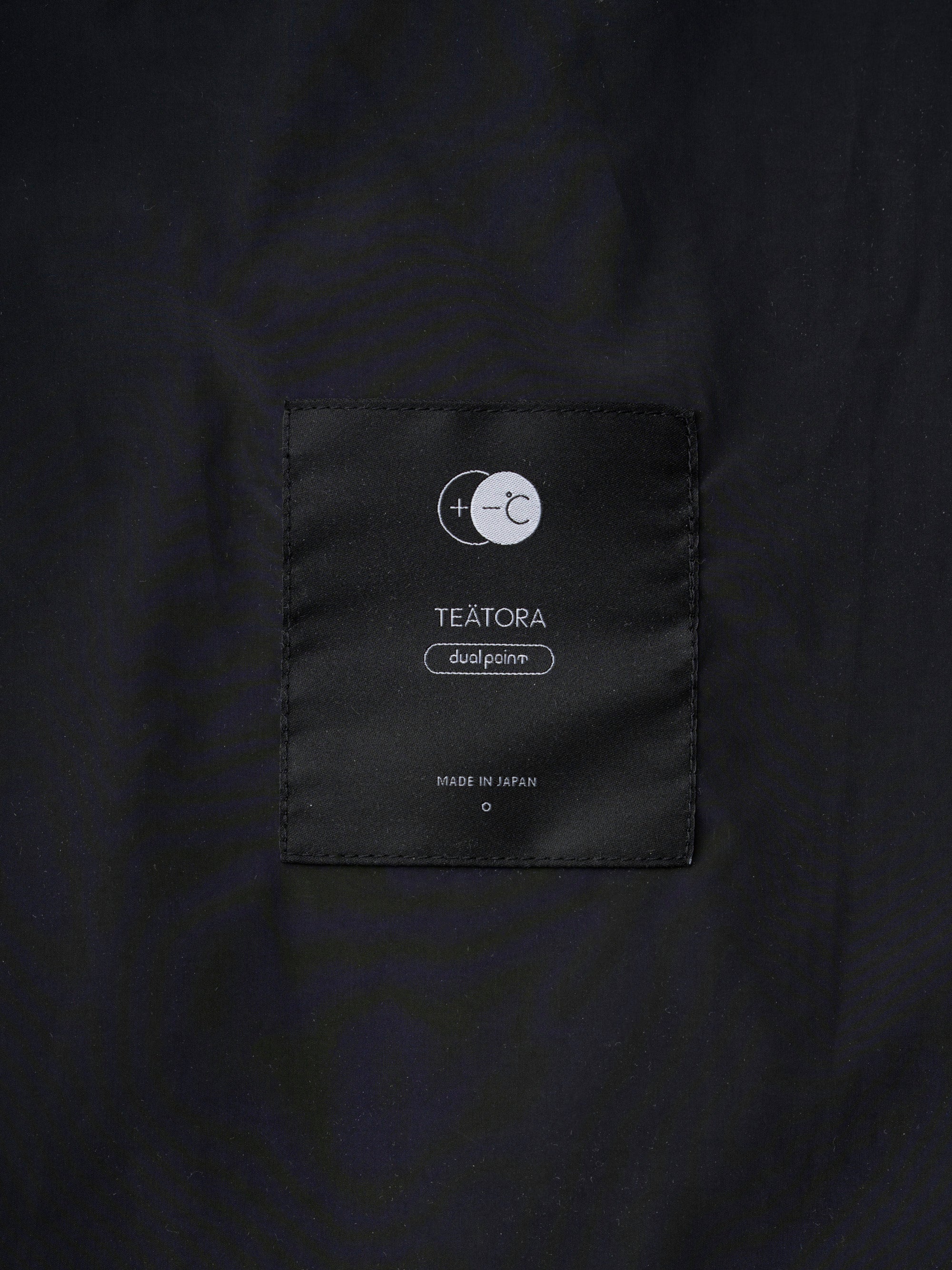 TEATORA/DUAL POINT/WALLET PANTS RESORT/SILICONE BLACK