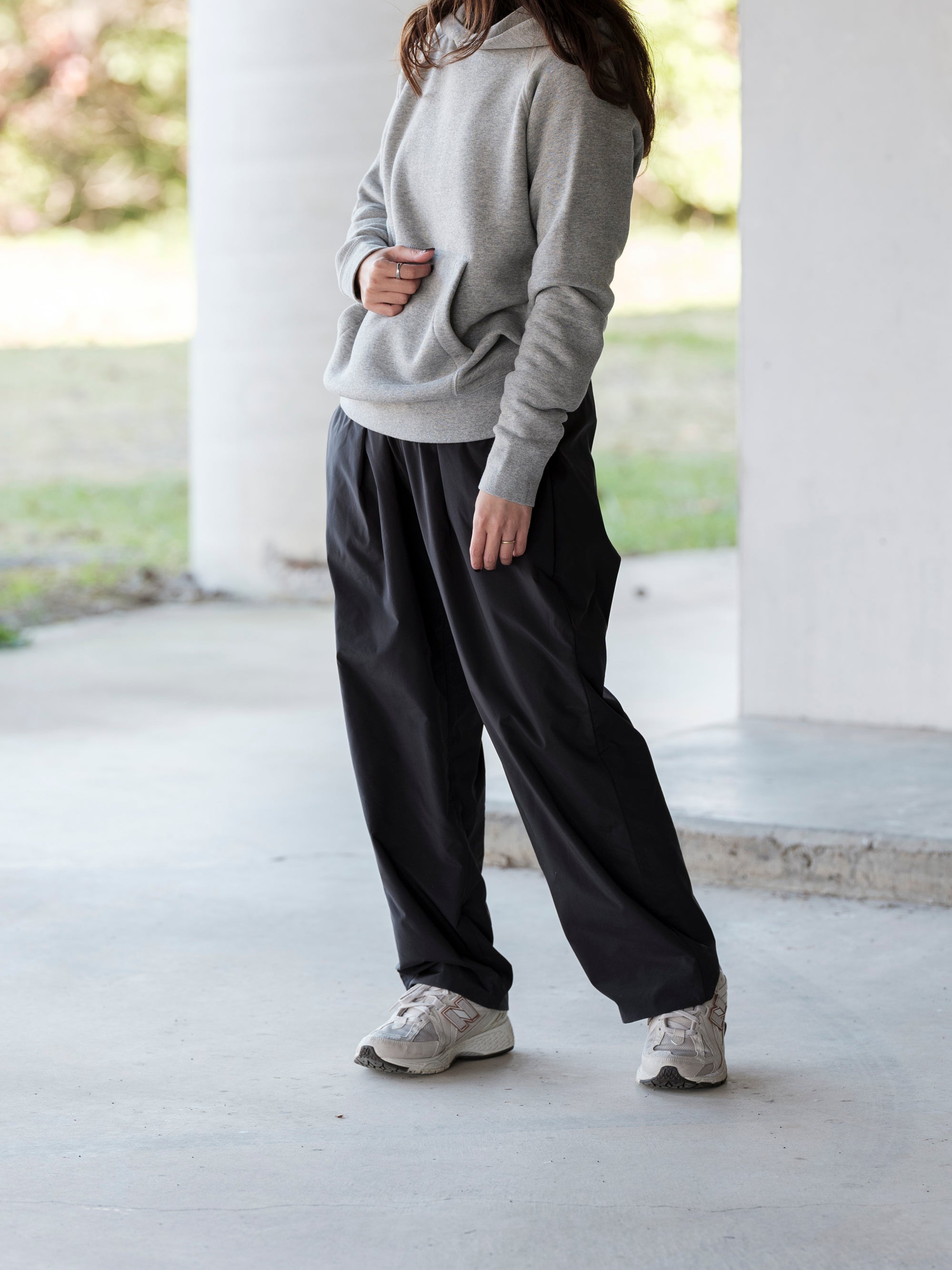 TEATORA/DUAL POINT/WALLET PANTS RESORT/SILICONE BLACK