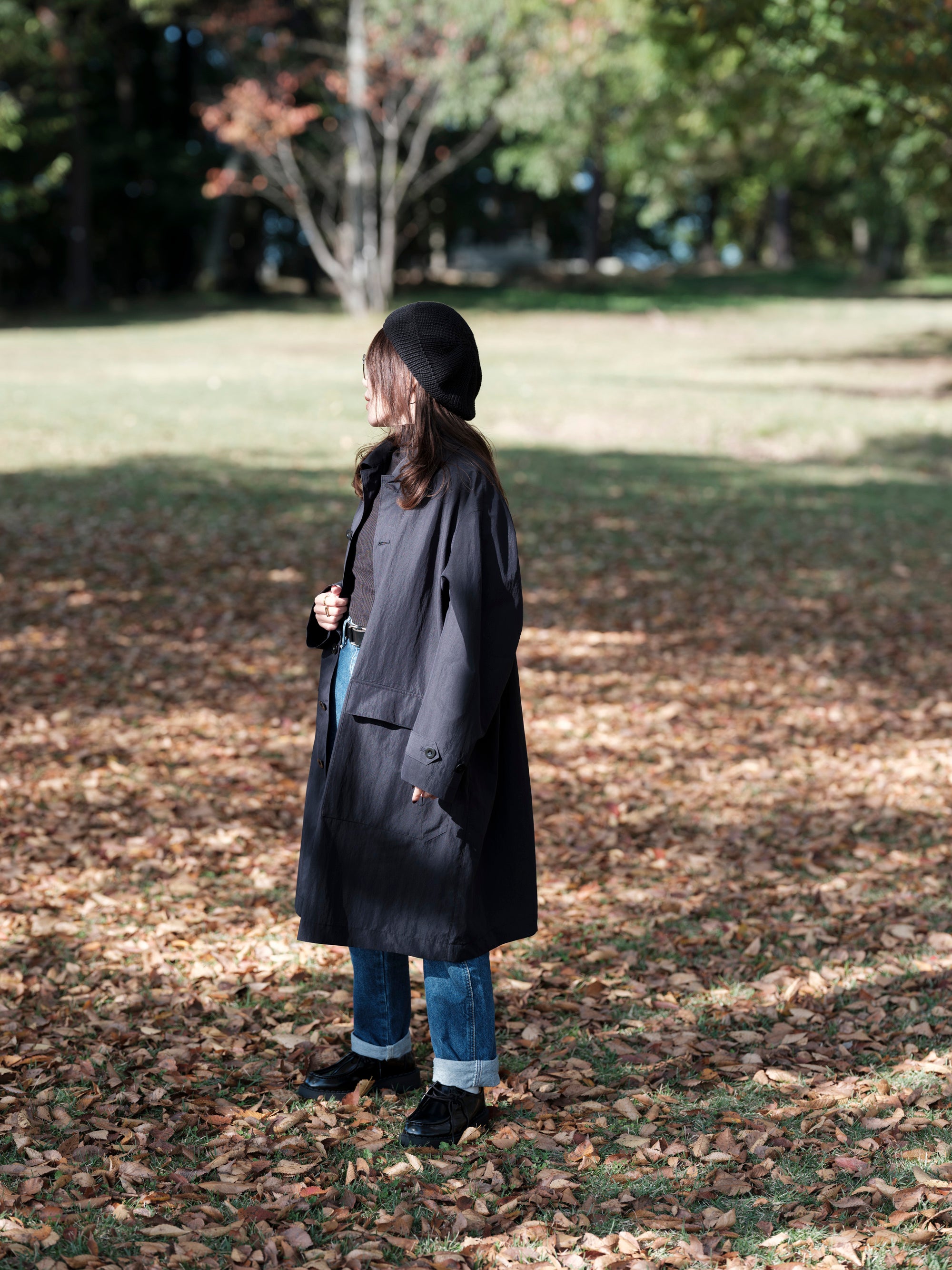 ASEEDONCLOUD/HW/overcoat/Cotton nylon weather