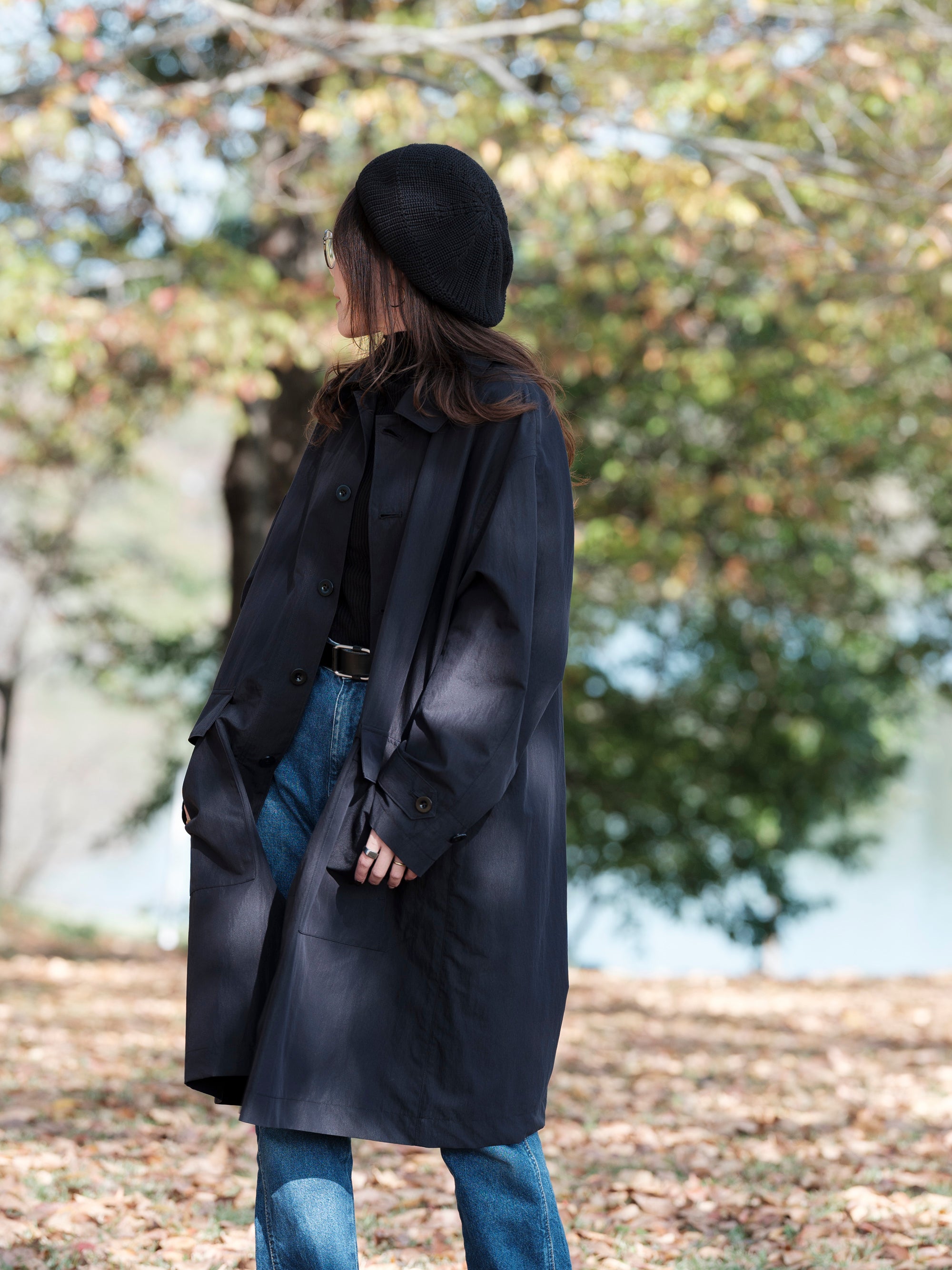 ASEEDONCLOUD/HW/overcoat/Cotton nylon weather