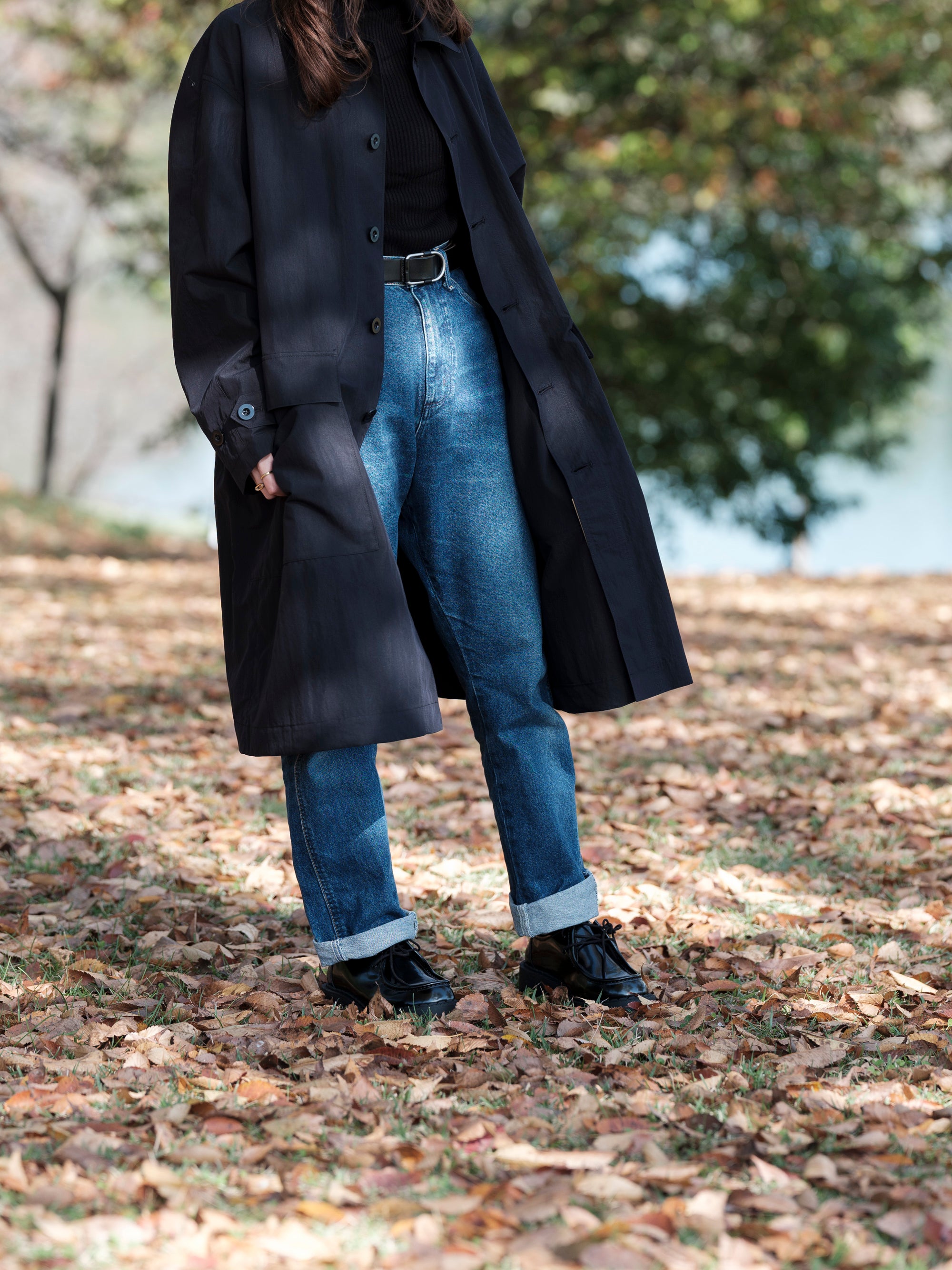 ASEEDONCLOUD/HW/overcoat/Cotton nylon weather