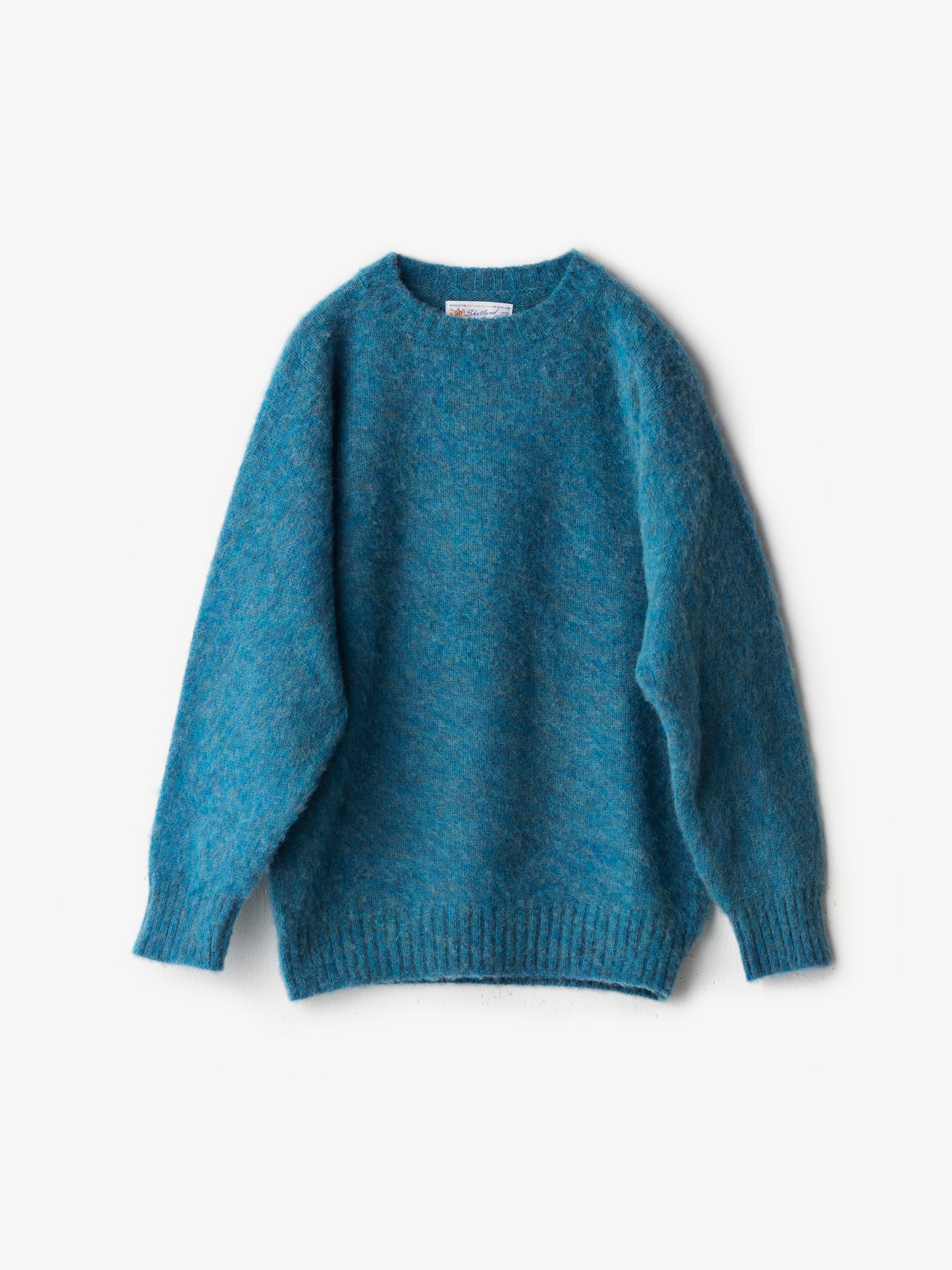 Shetland Woollen Co/クルーネック