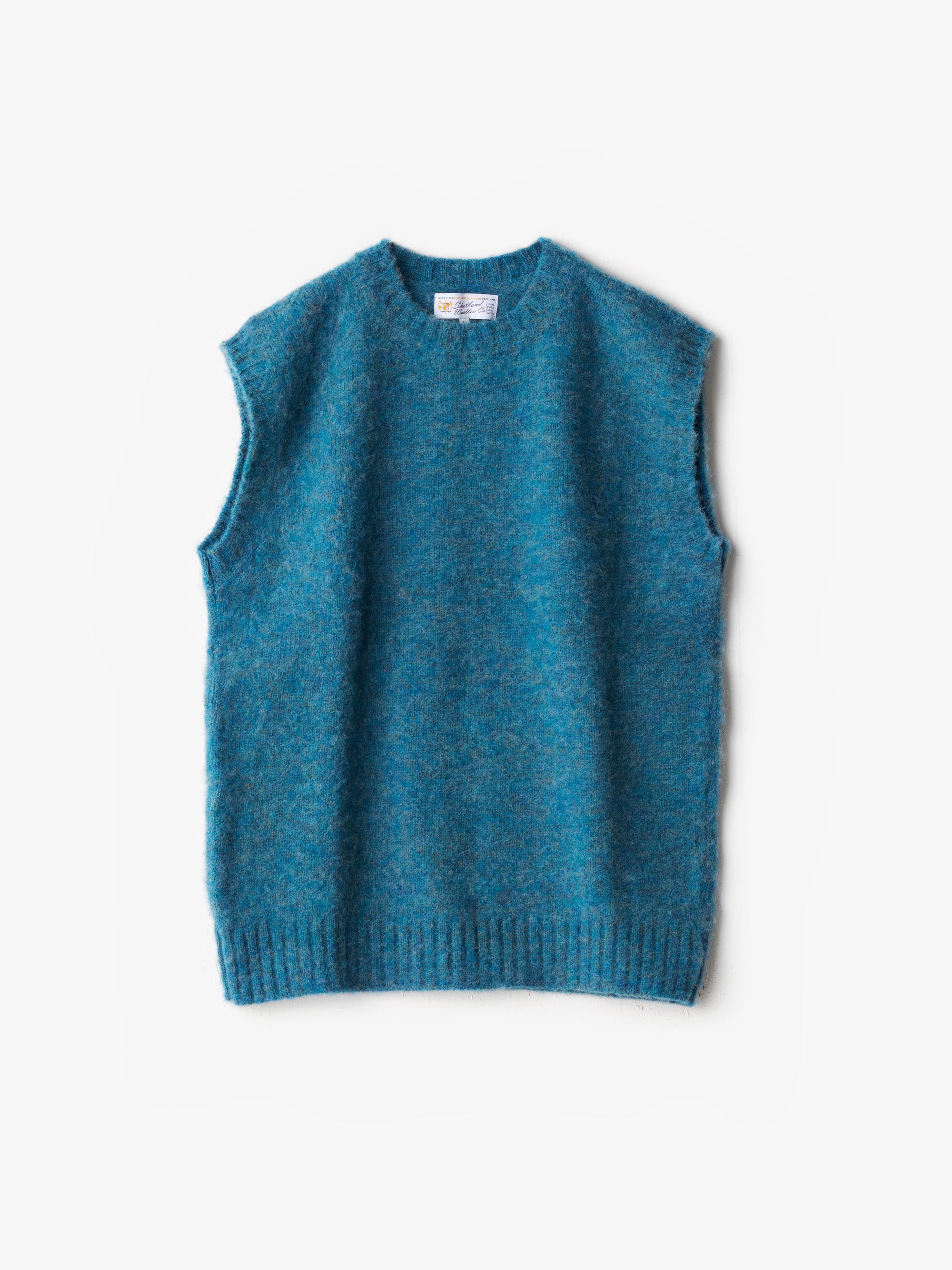 Shetland Woollen Co/クルーネックベスト