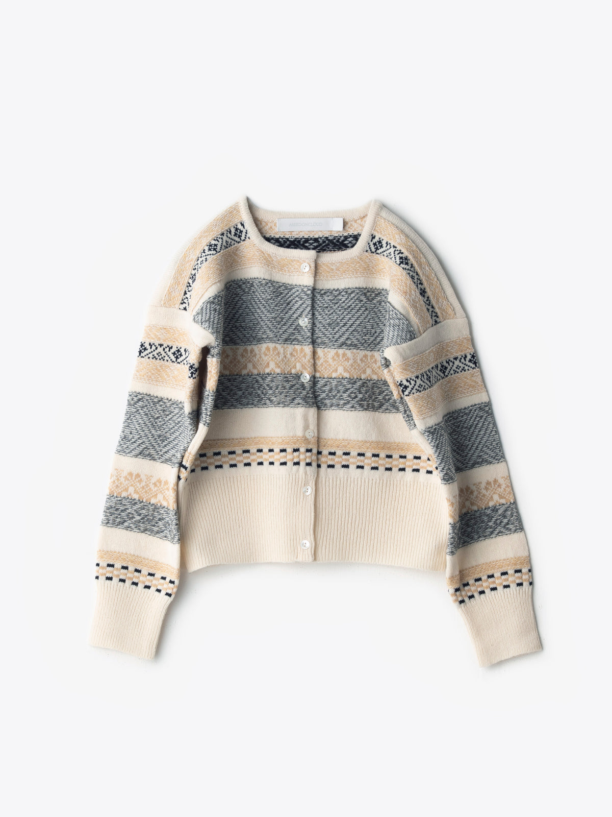 Seiyako jacquard cardigan｜ASEEDONCLOUD