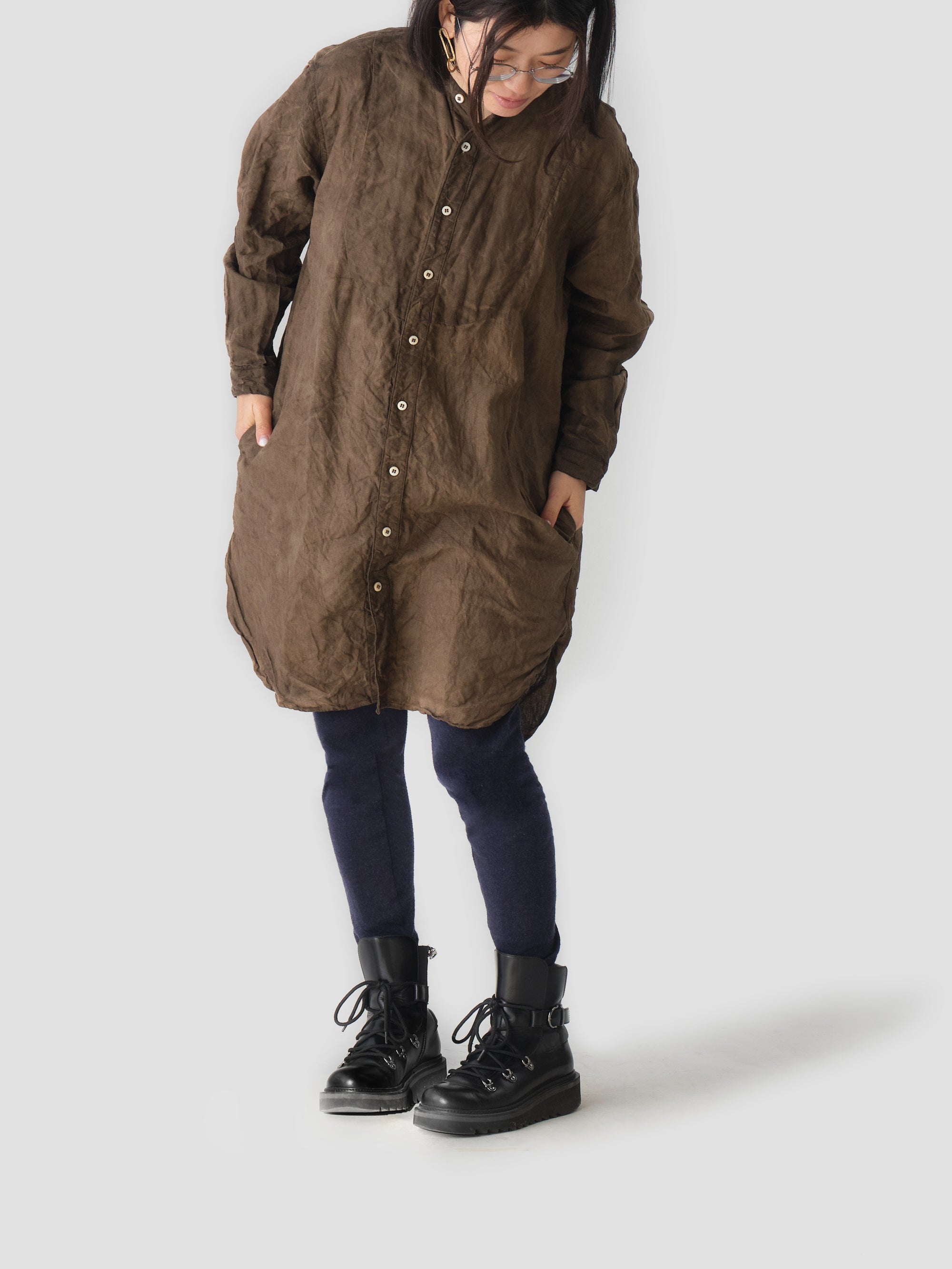 yohaku/綿カシミヤ接結/レギンス