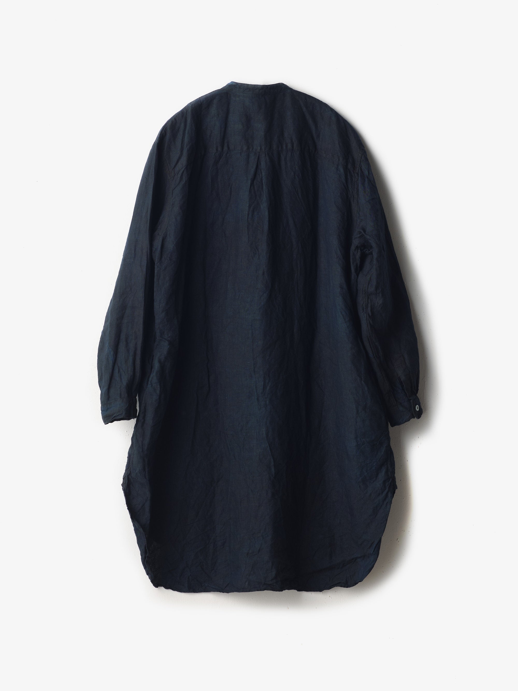 宝島染工/リネン切替BIGシャツ/乙なもの