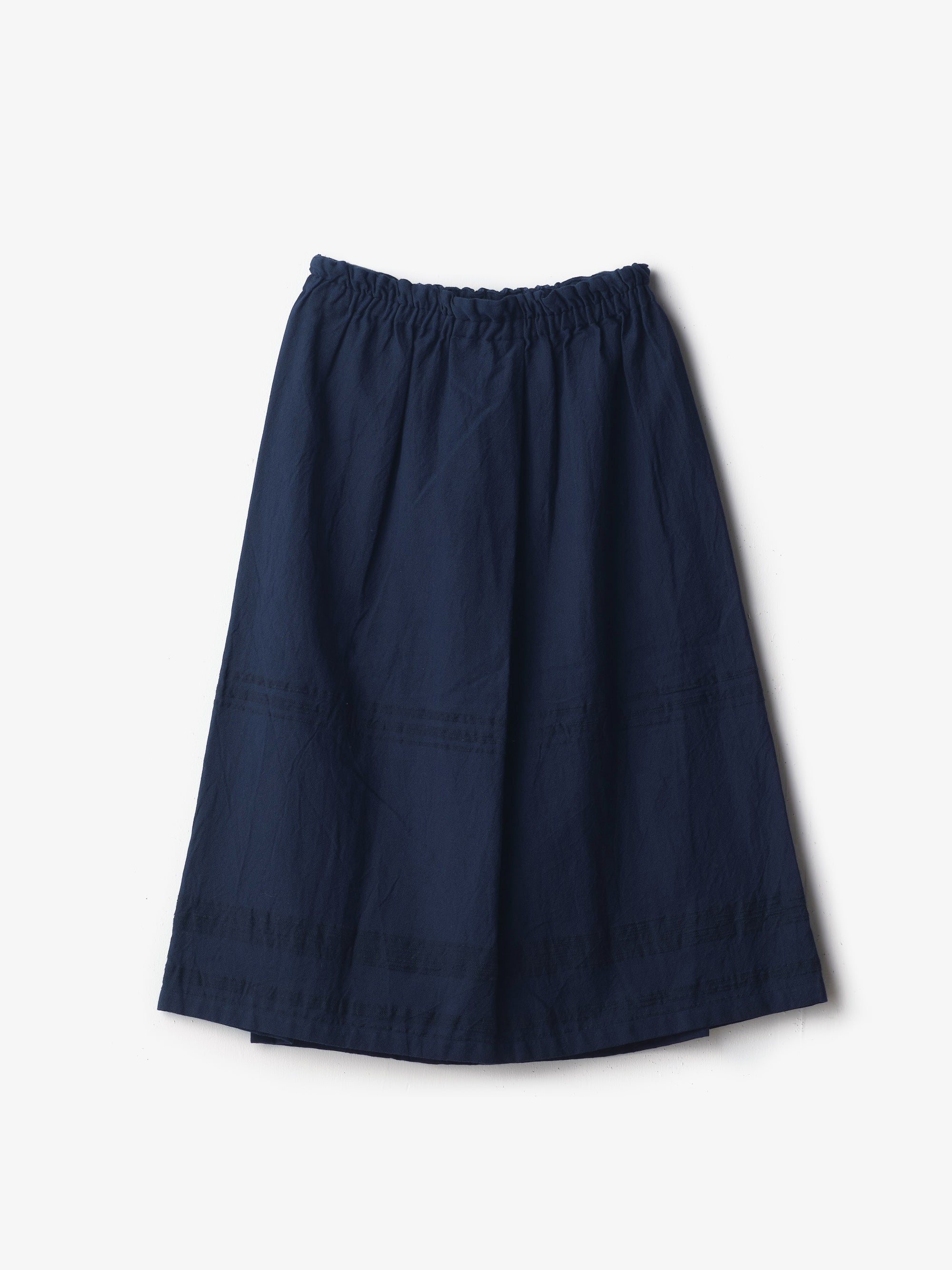 tamaki niime/powan skirt short/cotton