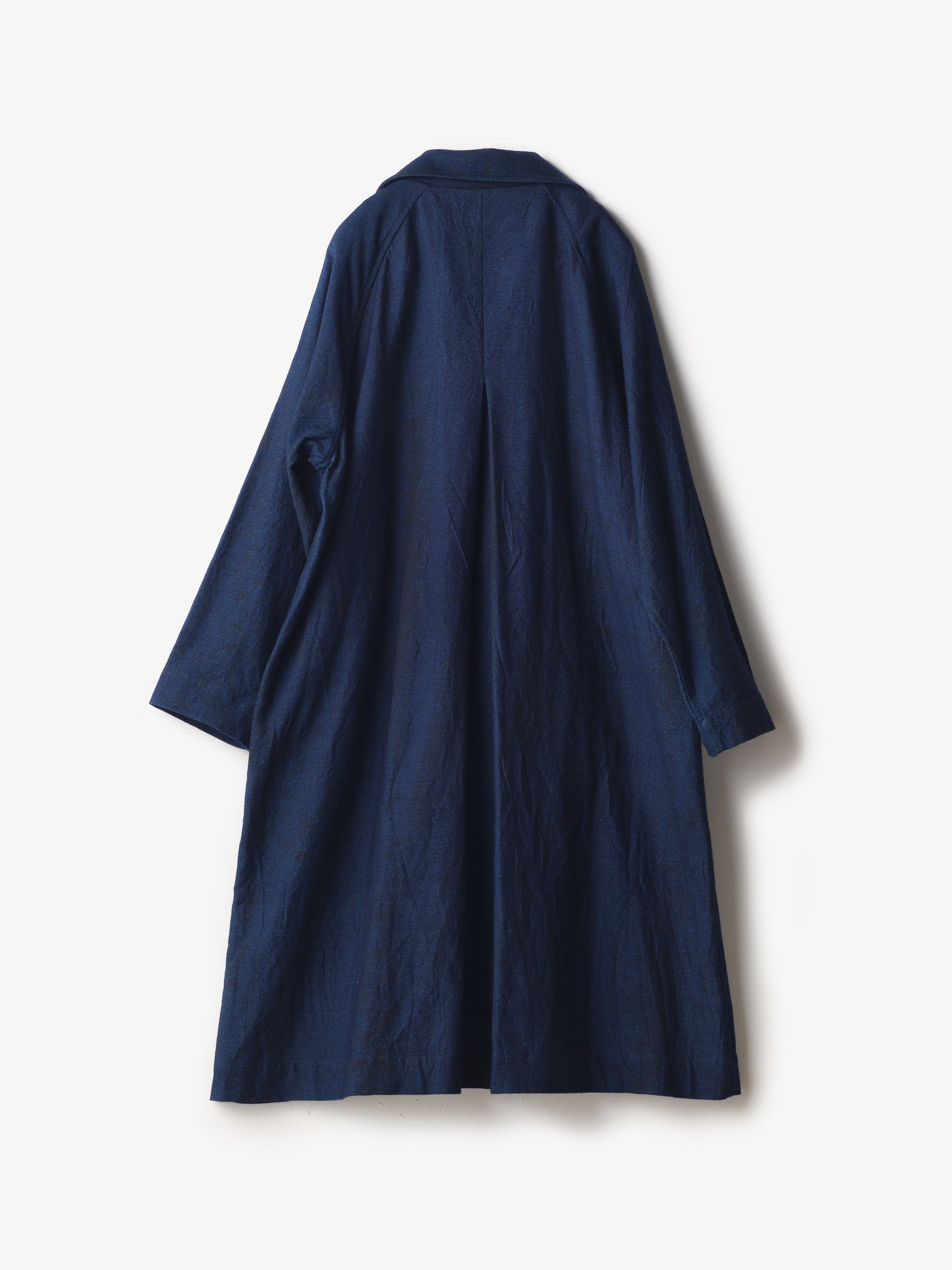 tamaki niime/indigo cotton/coat