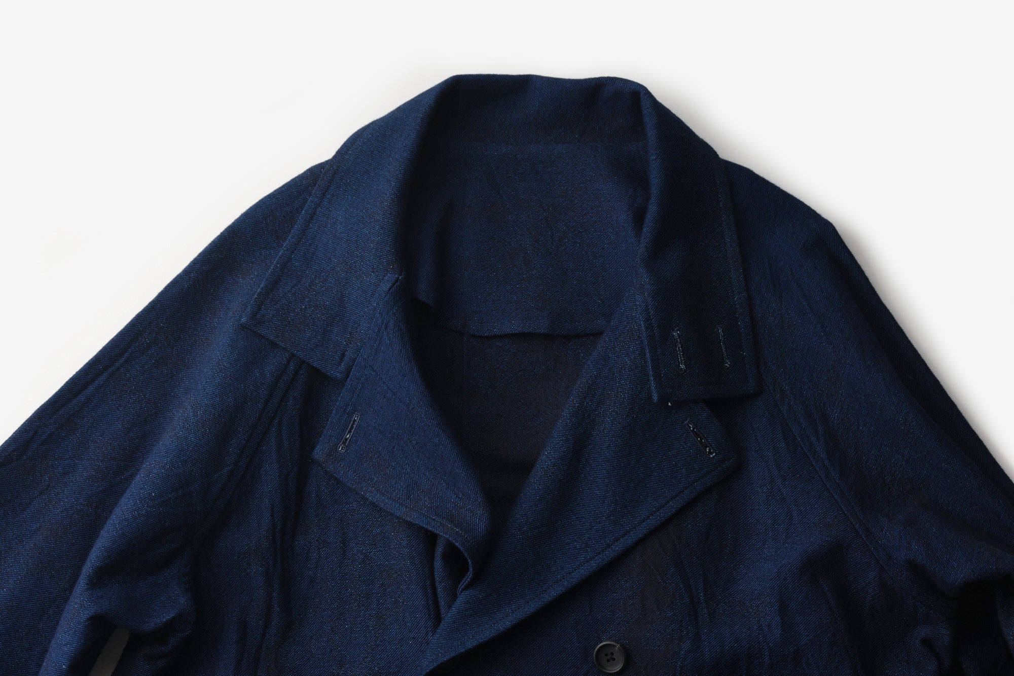 tamaki niime/indigo cotton/coat