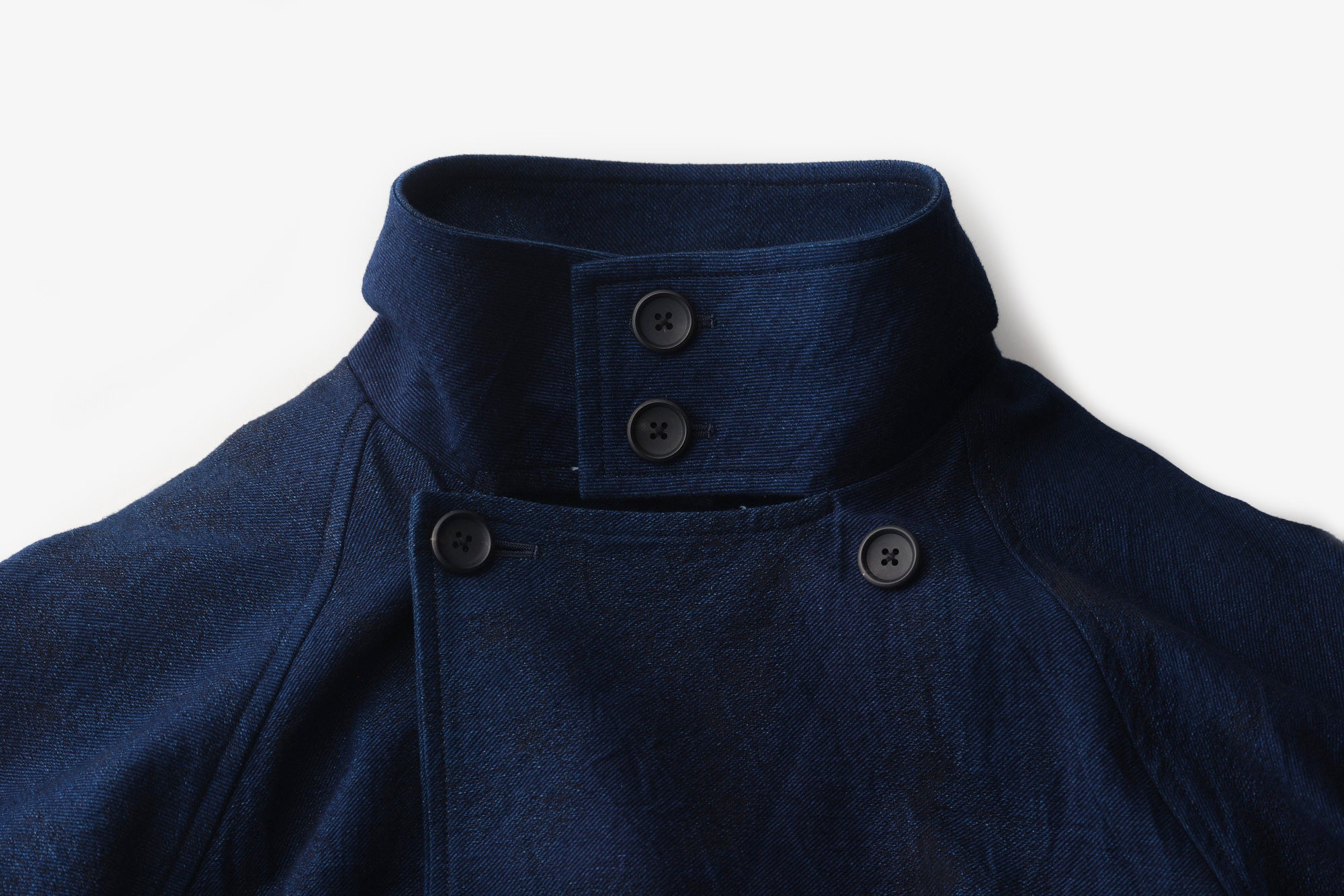 tamaki niime/indigo cotton/coat