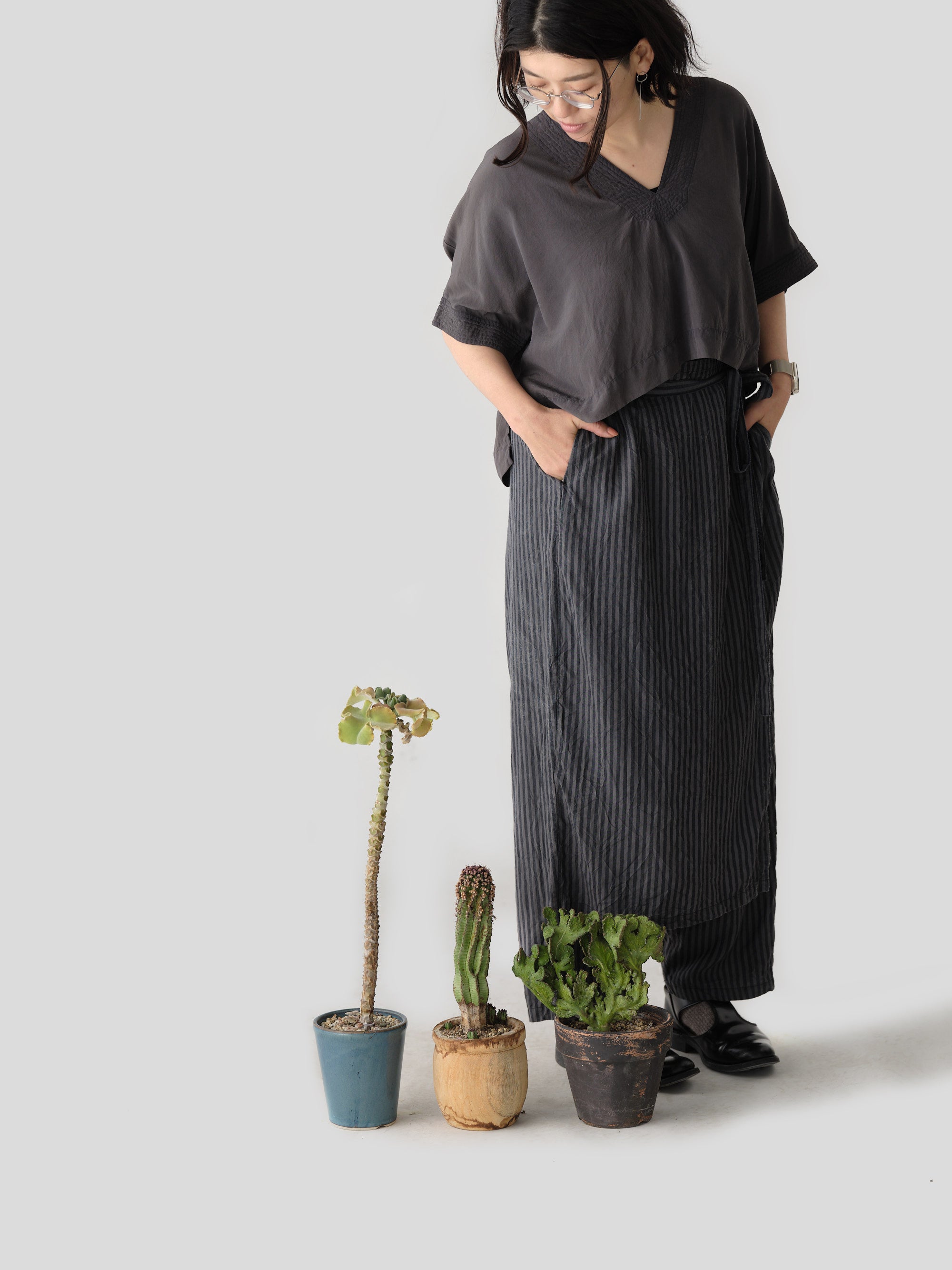 宝島染工/V TOP CHARCOAL