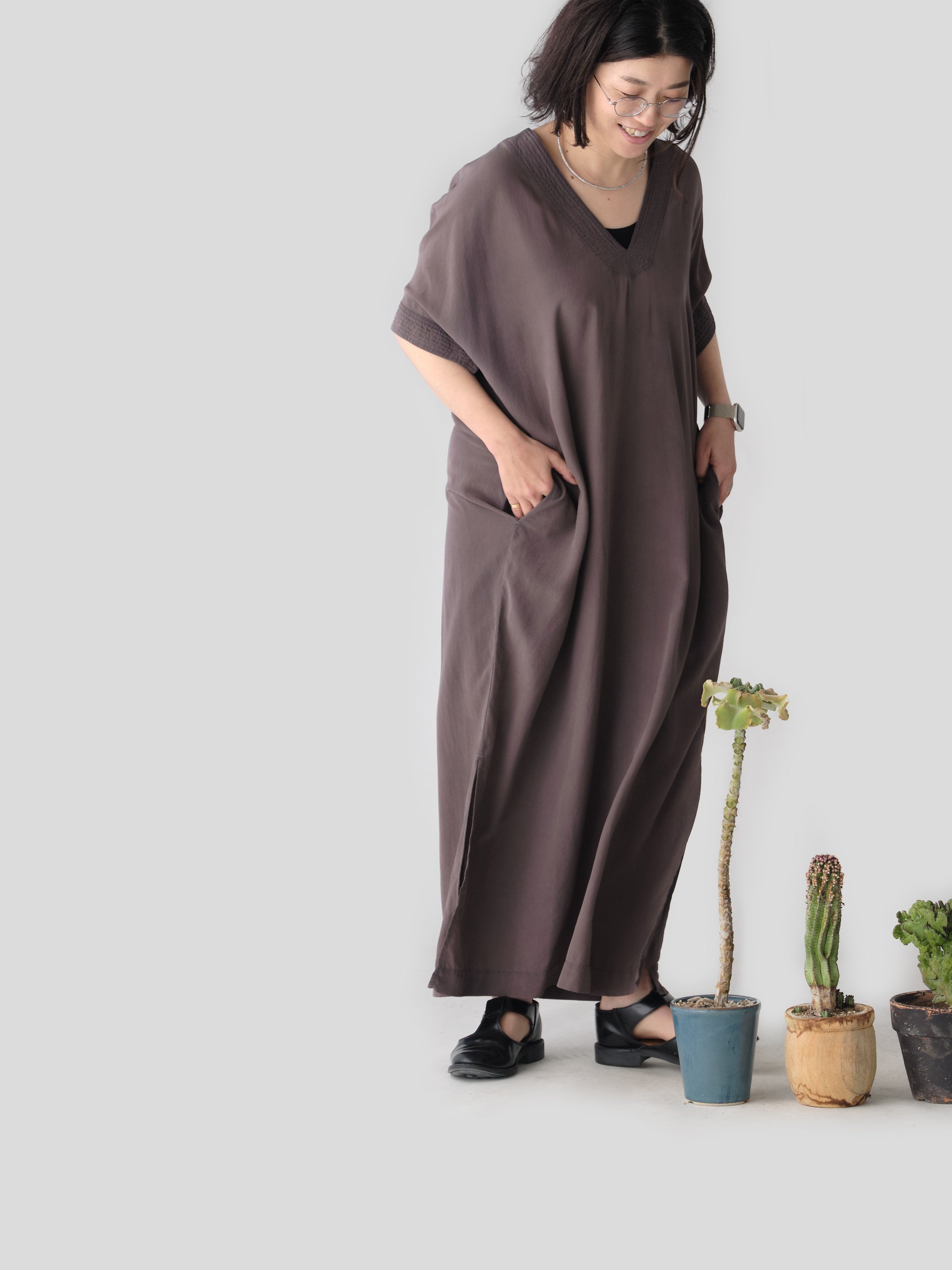 宝島染工/V Dress ROSE