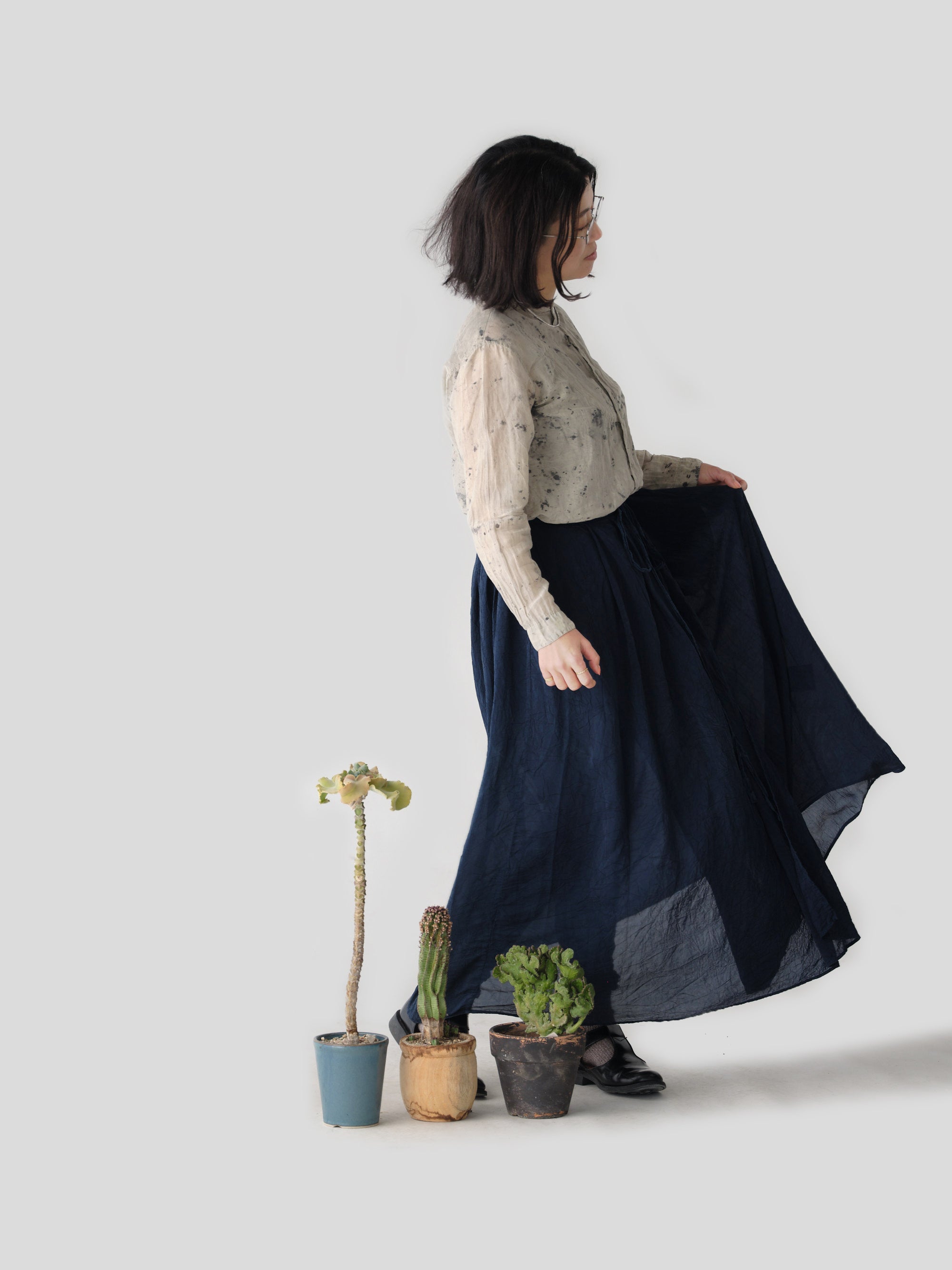 宝島染工/Roll skirt