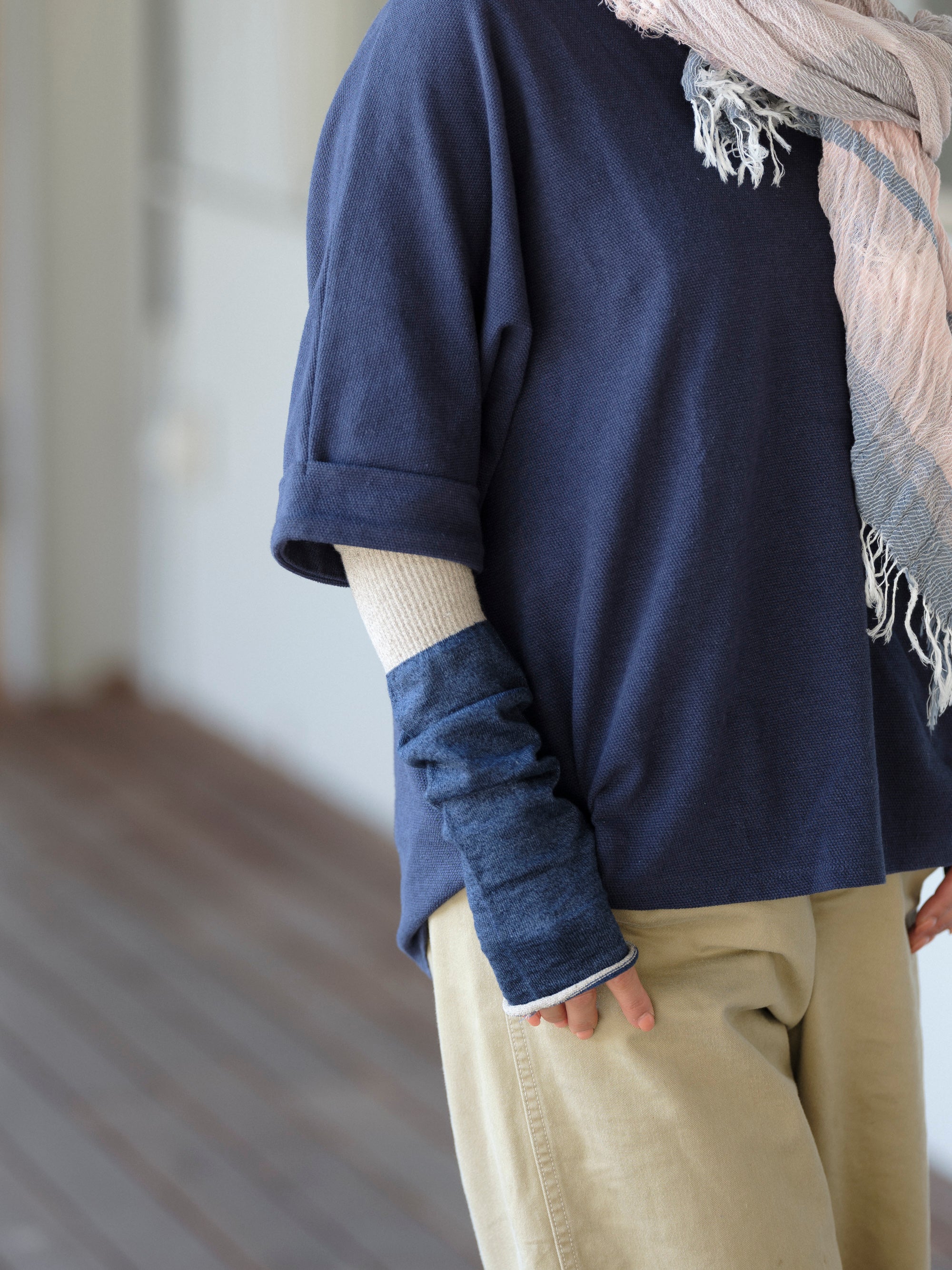 わざわざ/サラサラのUVカットアームカバー