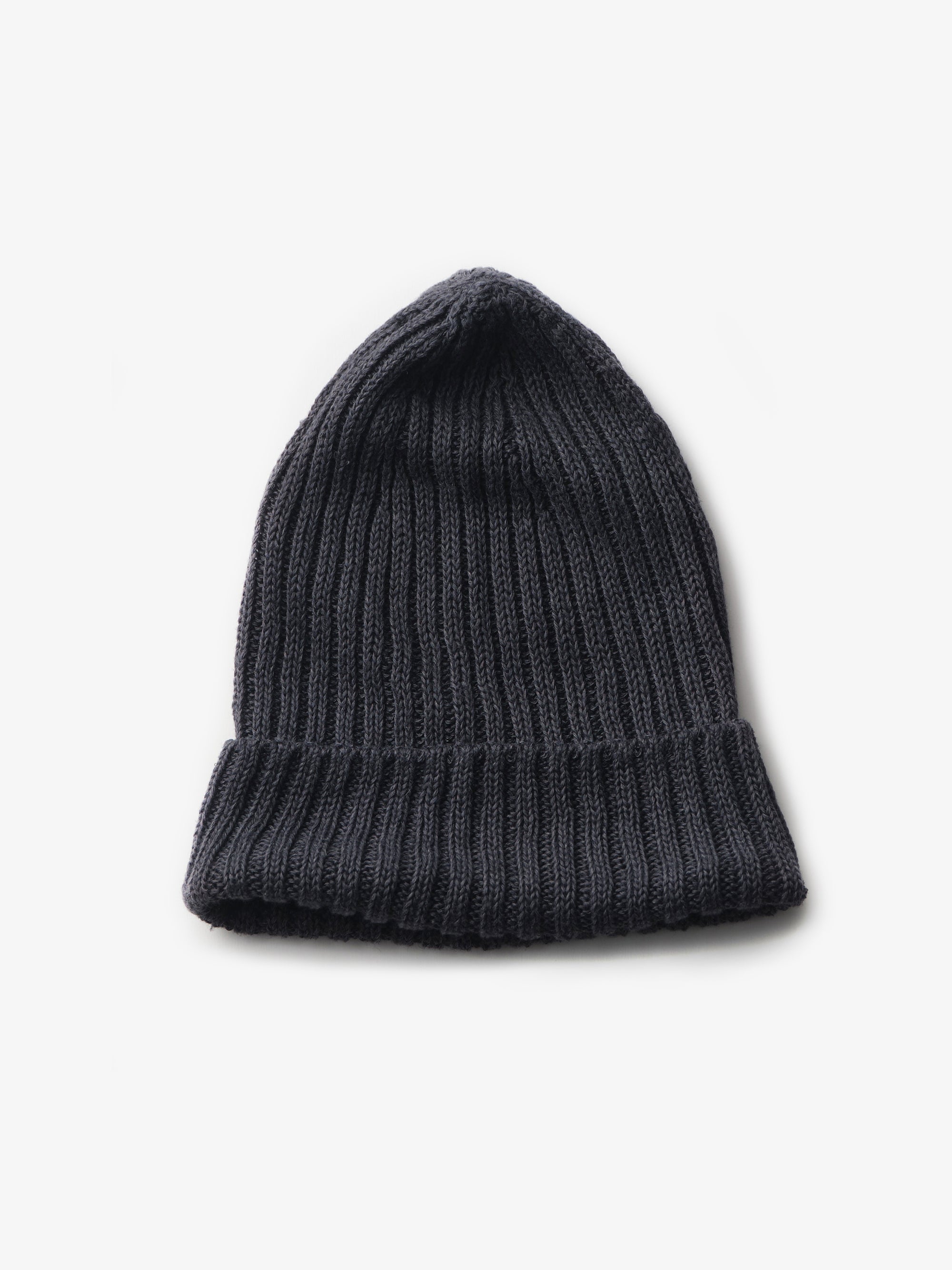 わざわざ/サラサラのリネンニット帽子