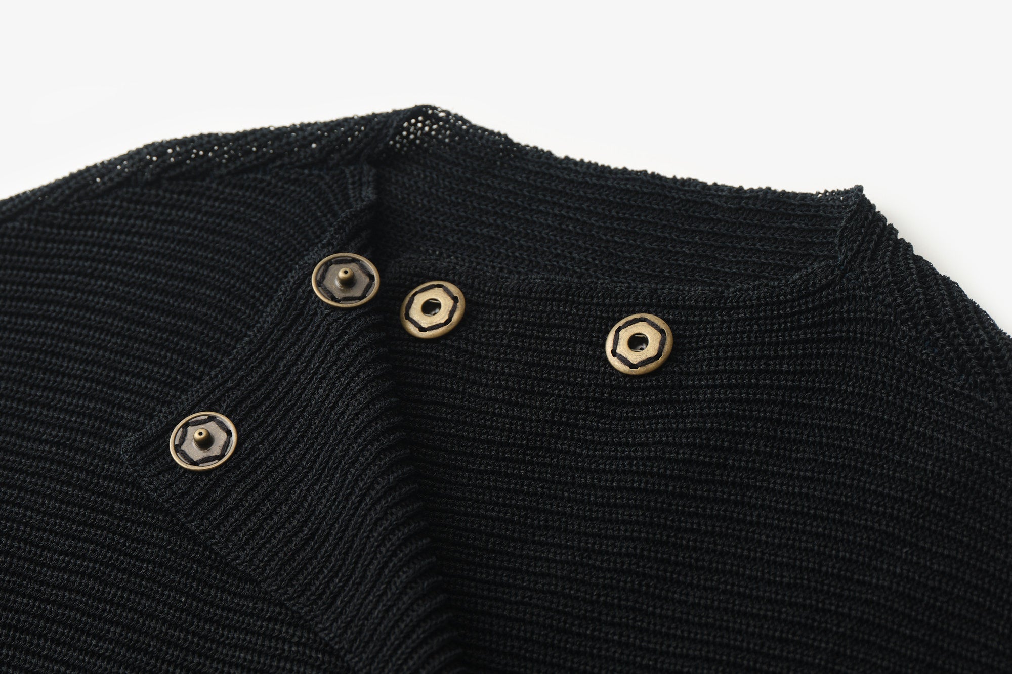 宝島染工/和紙ニットダブルベスト