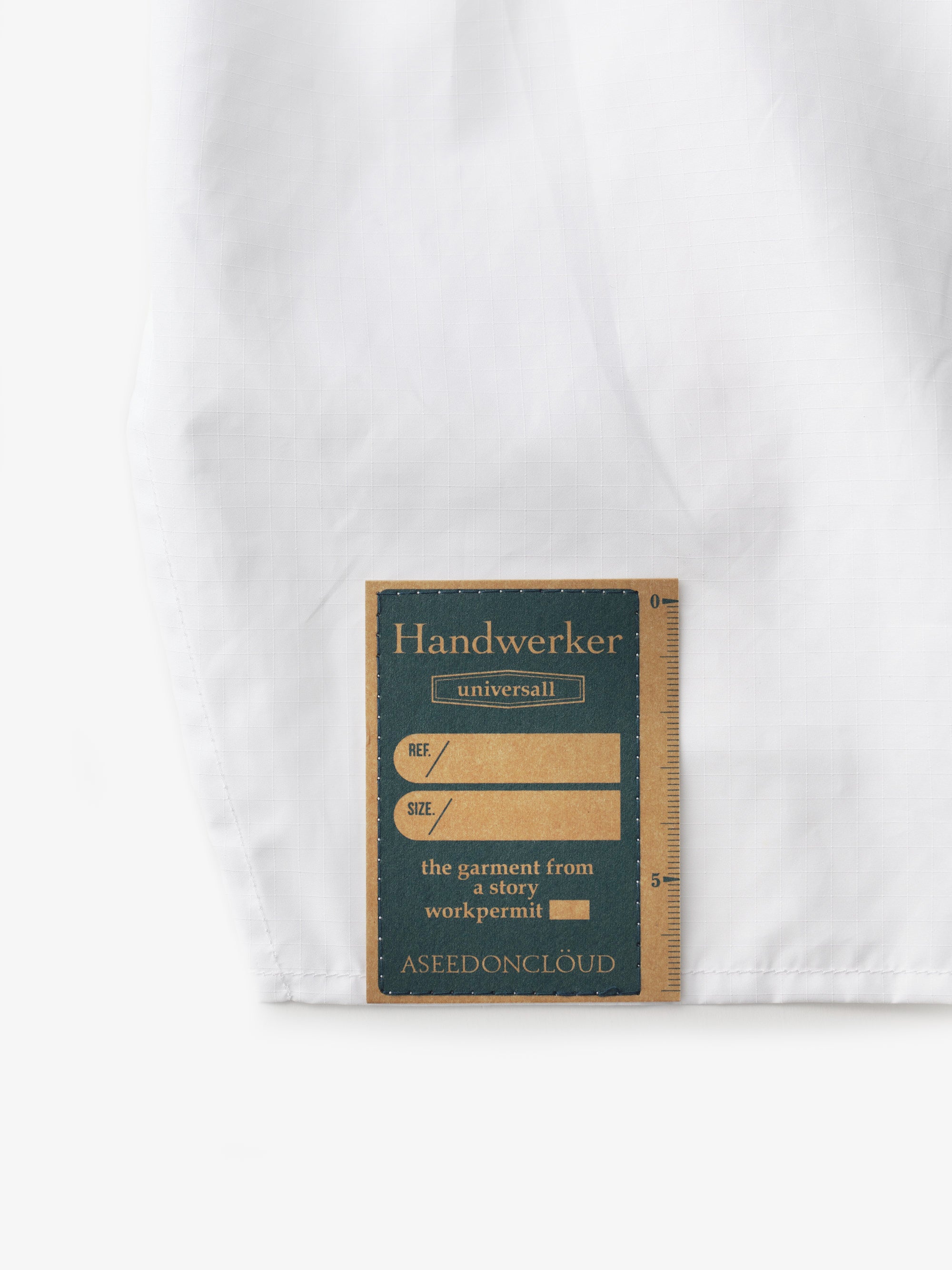 ASEEDONCLOUD/HW handsfree shirt/Rip stop