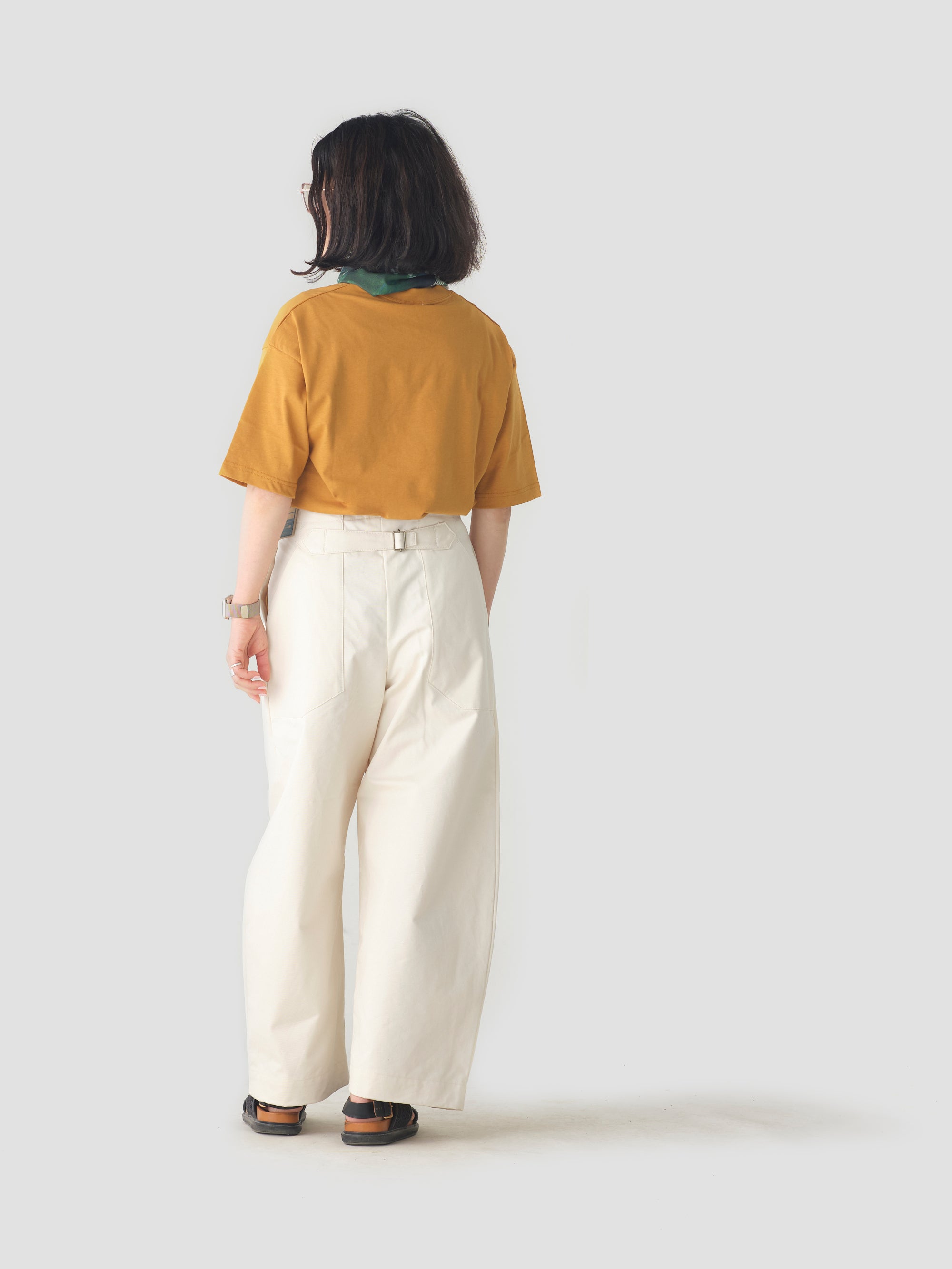ASEEDONCLOUD/HW wide trousers/備前壱号